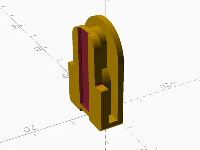 IKEA Tisken base - create your own - OpenSCAD remix