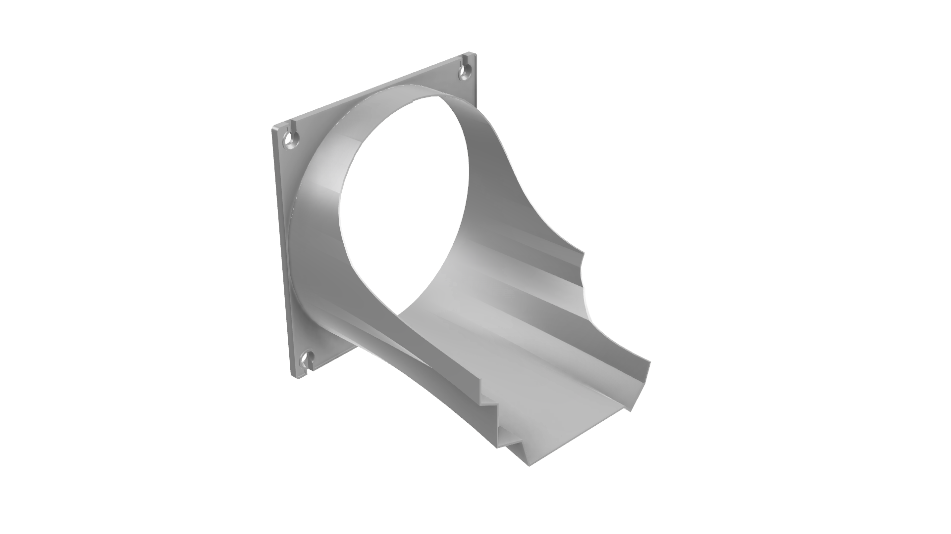 CPU Cooler Fan Shroud - 120mm