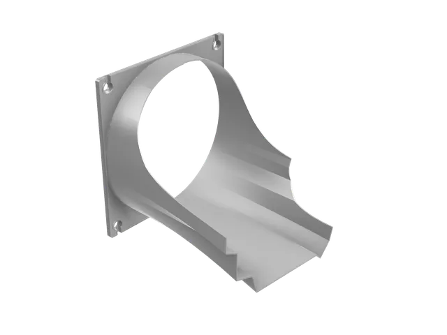 CPU Cooler Fan Shroud - 120mm