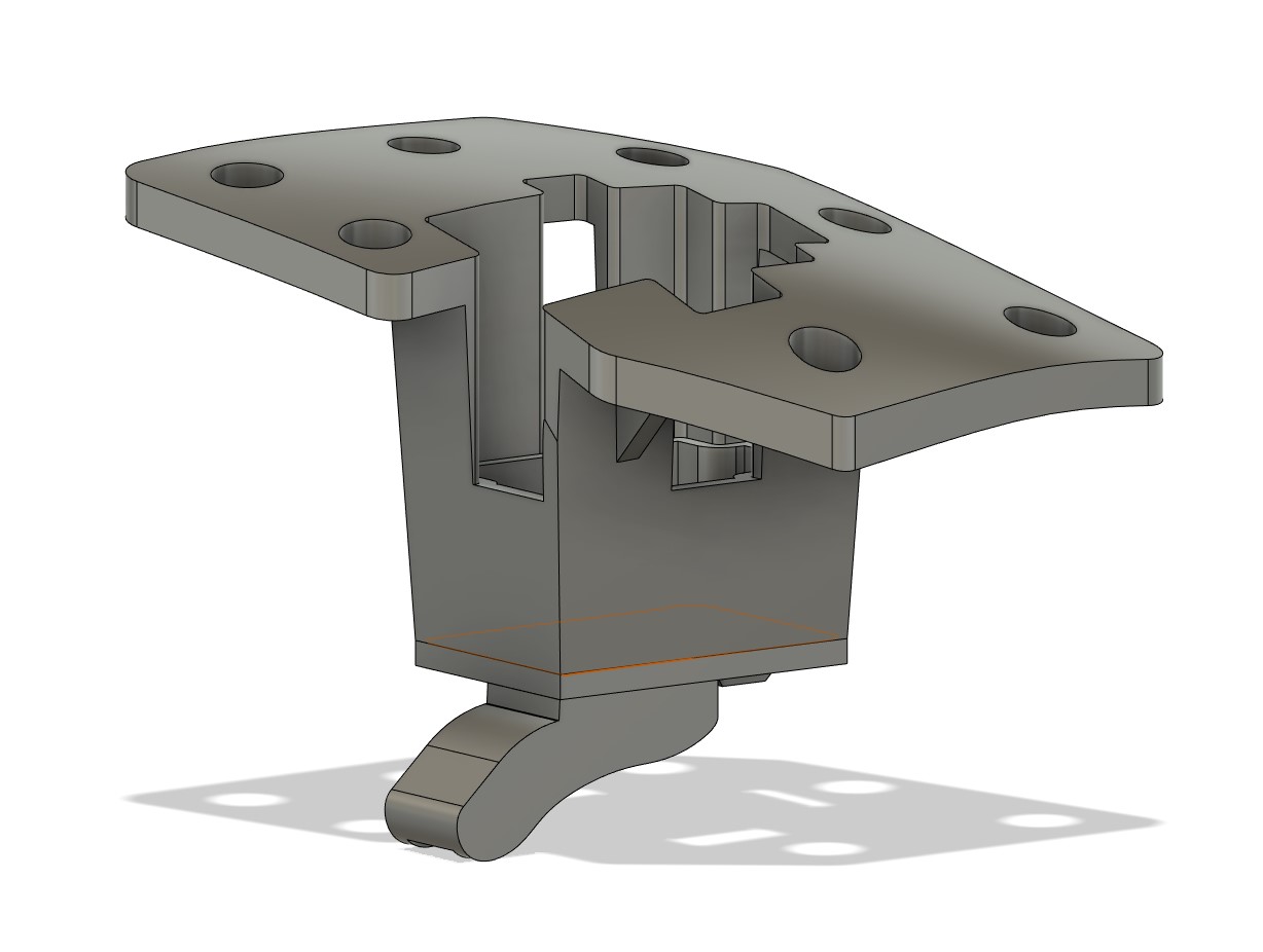 BMW X6 F16 rear seat back upper hook