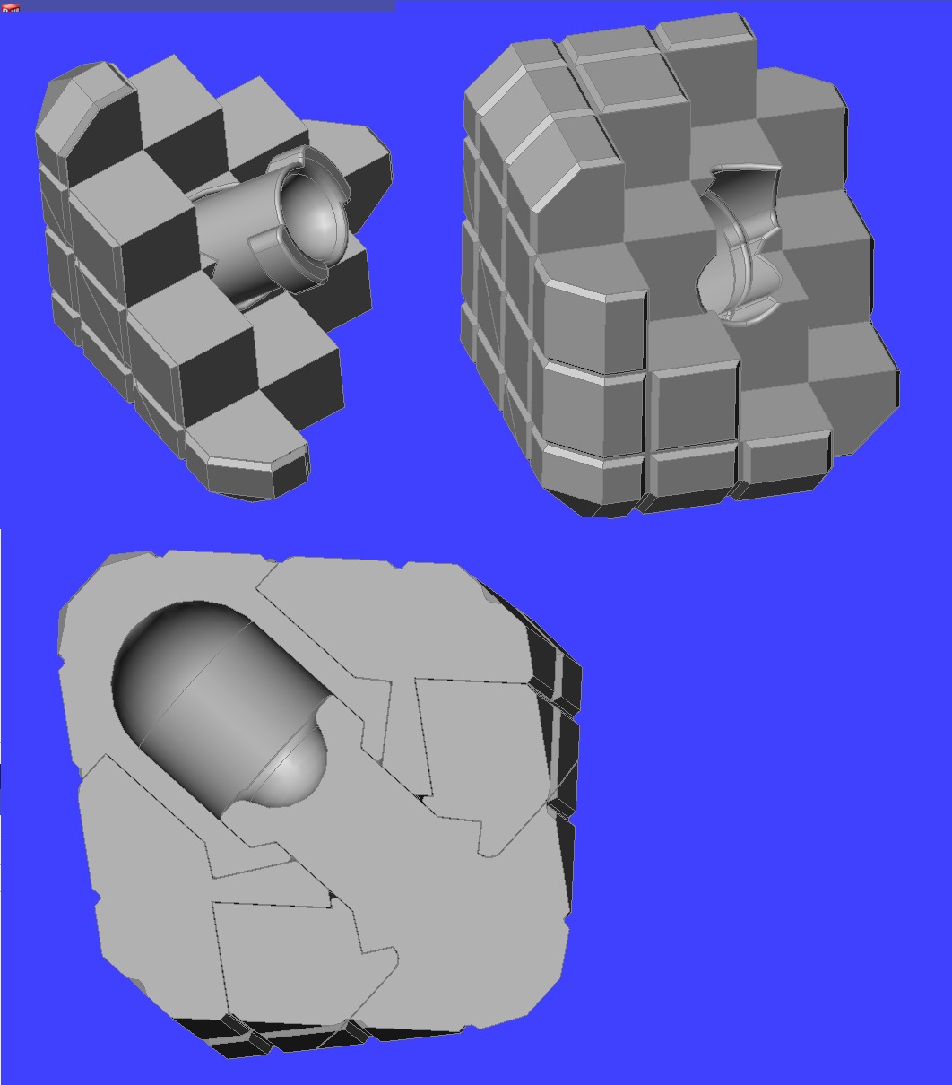 CUBE play puzzle /40 and 80mm