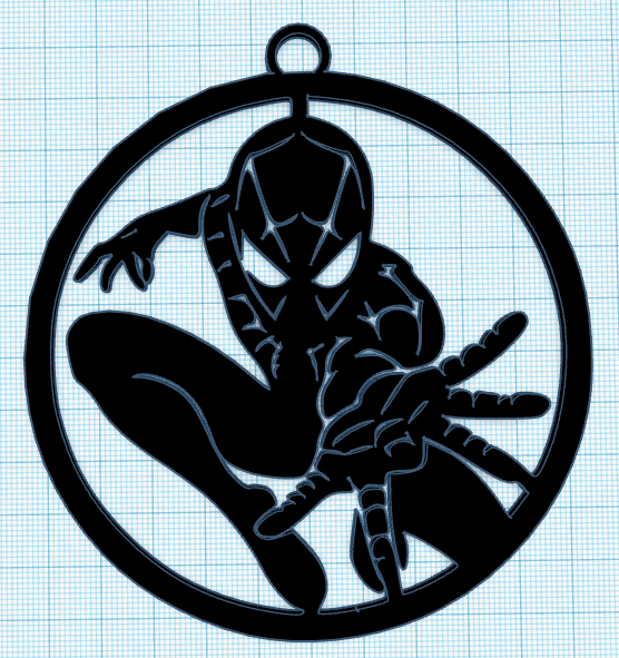 Spiderman Keychain