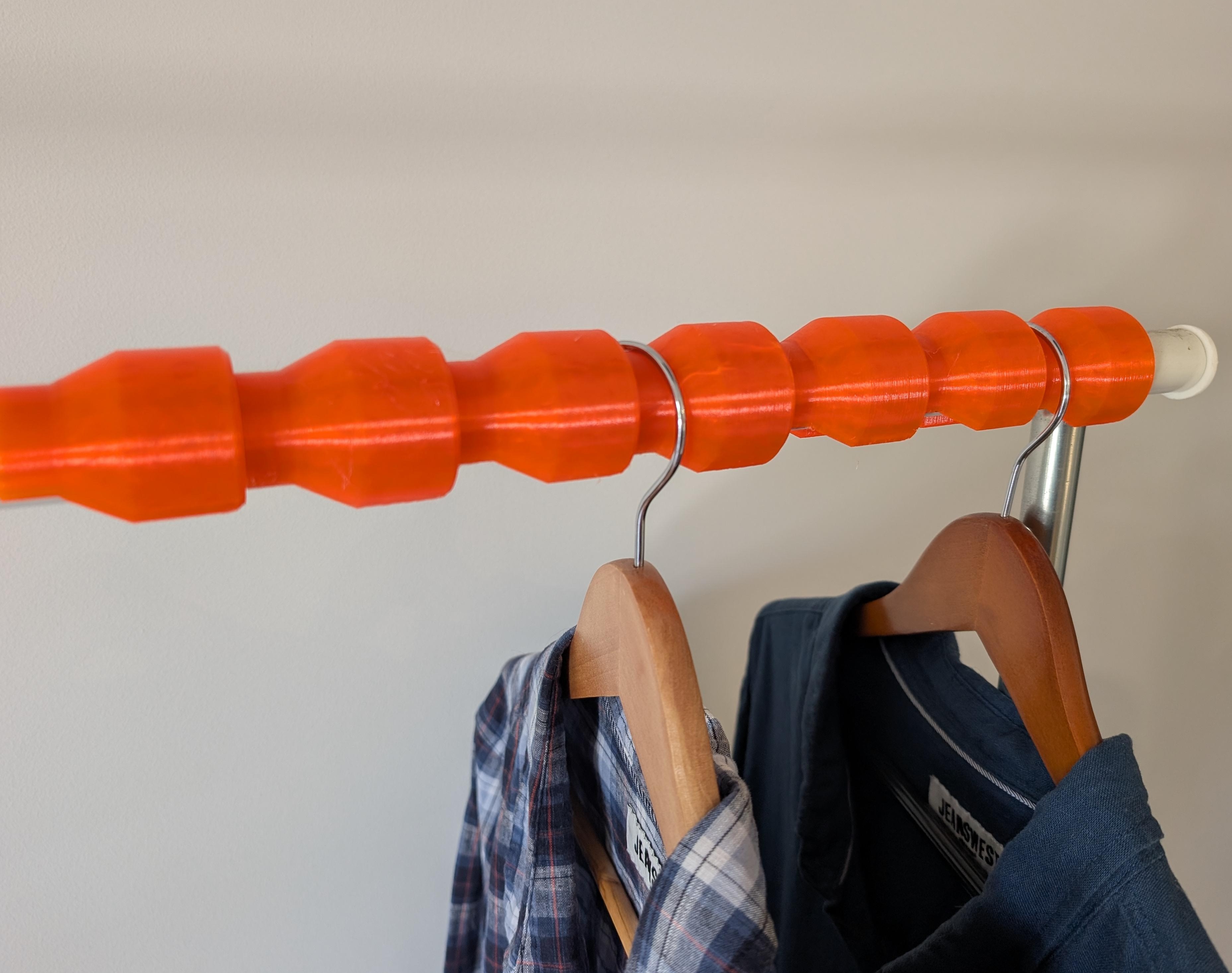 Anti Wind Clothes Rack Hanger Helper for IKEA RIGGA