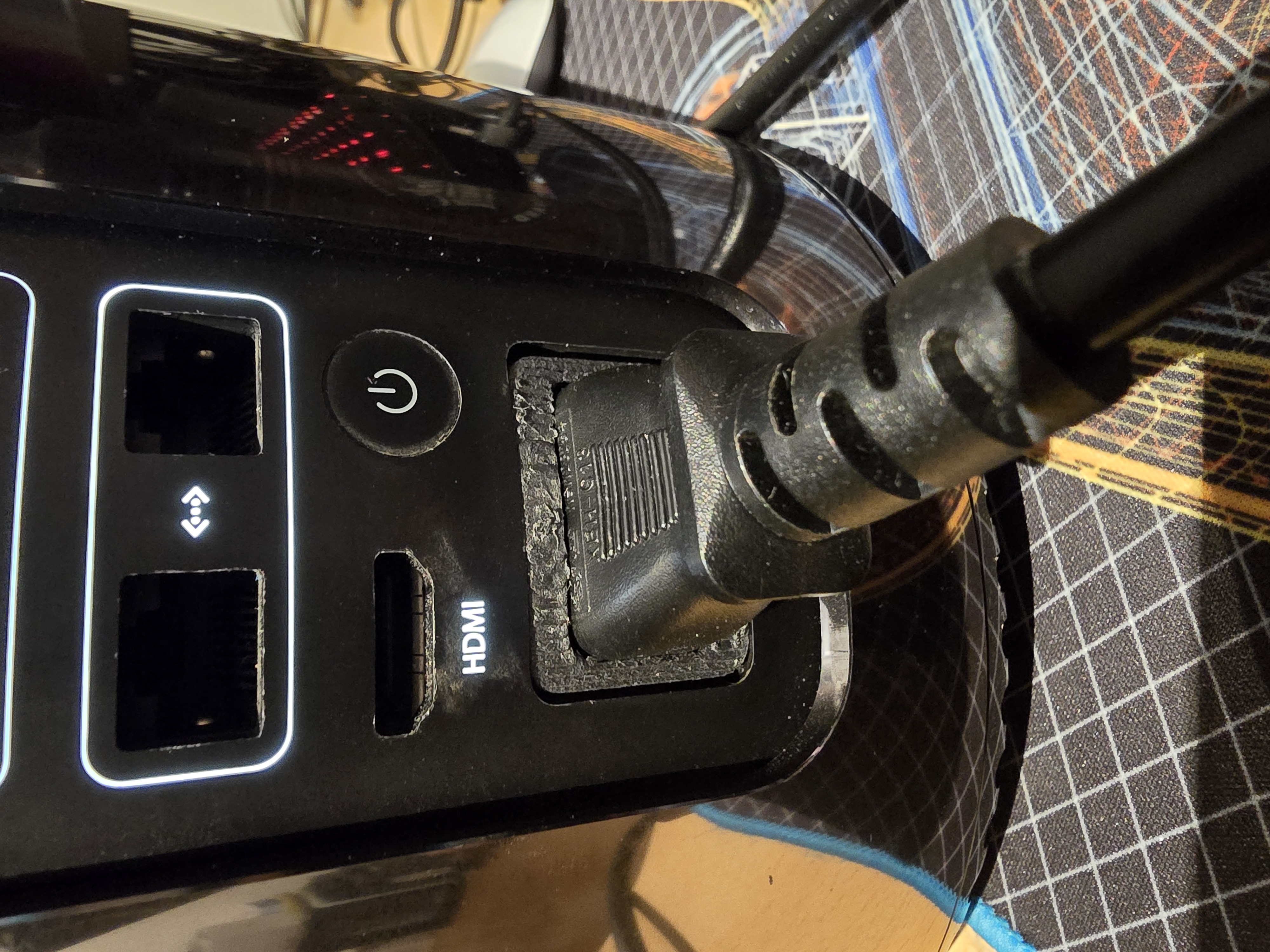 Mac Pro 2013 power inlet cover