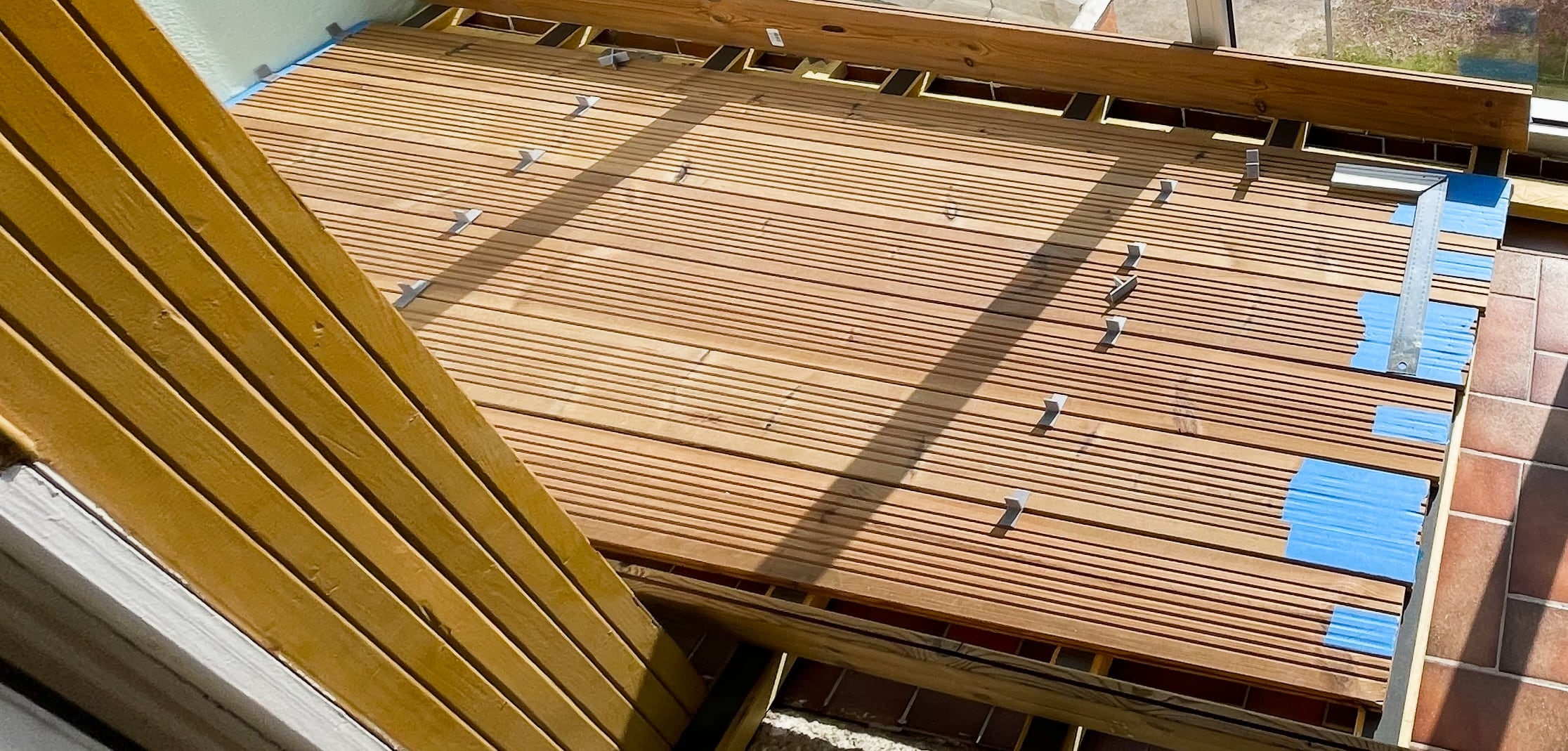 Terrace crosspieces