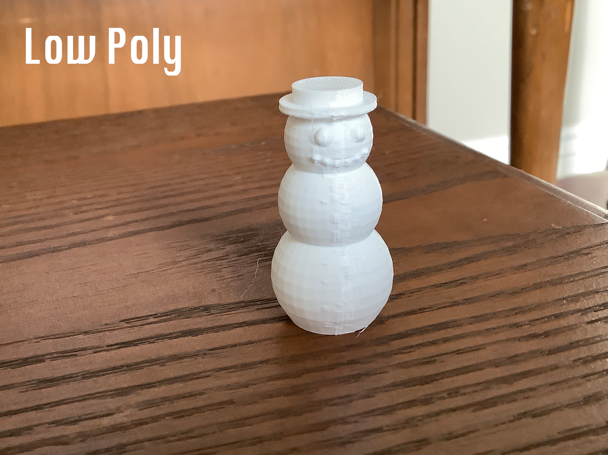 Miniatura 2 do modelo 3D Simple Snowman