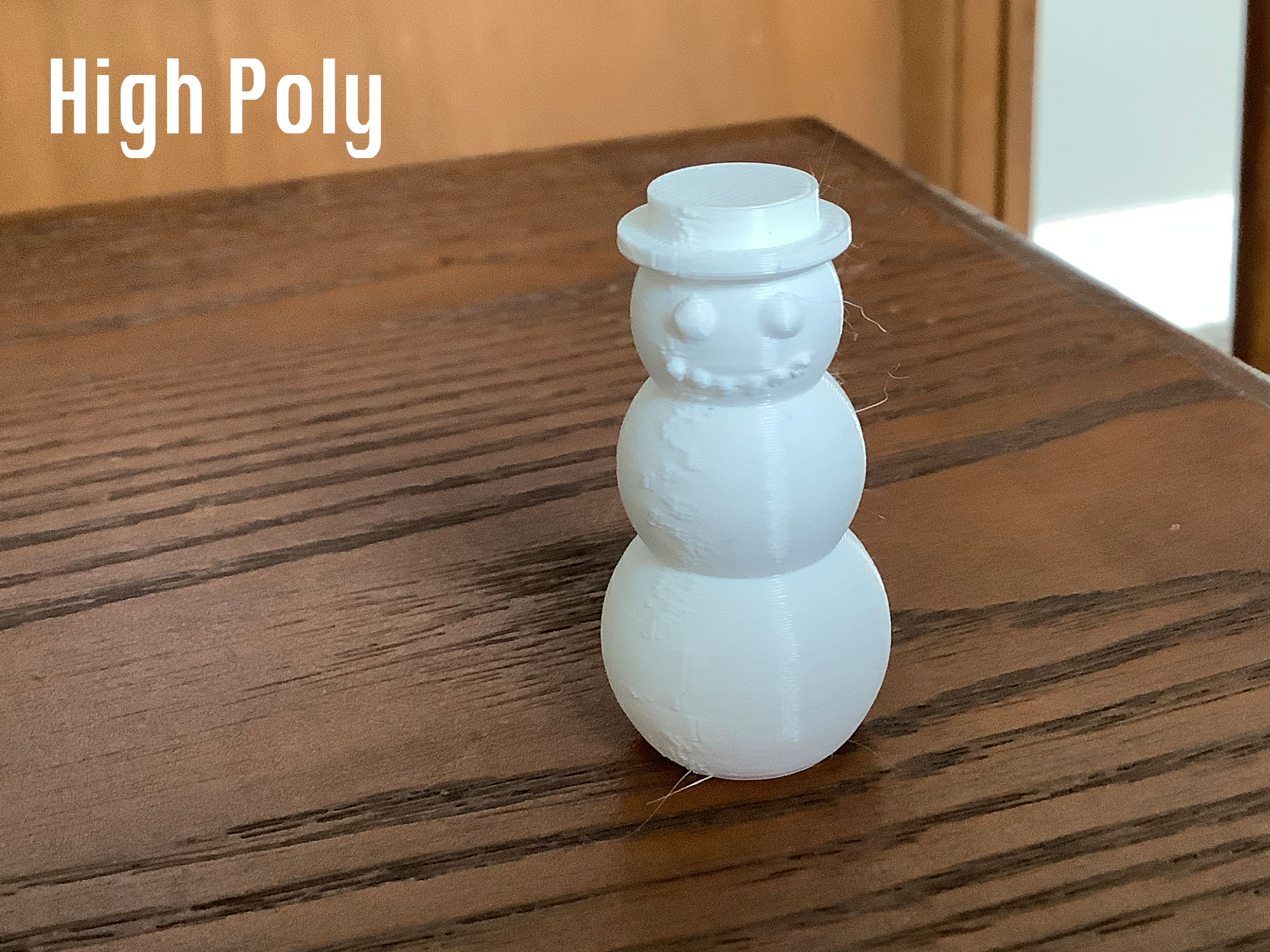 Miniatura 3 do modelo 3D Simple Snowman