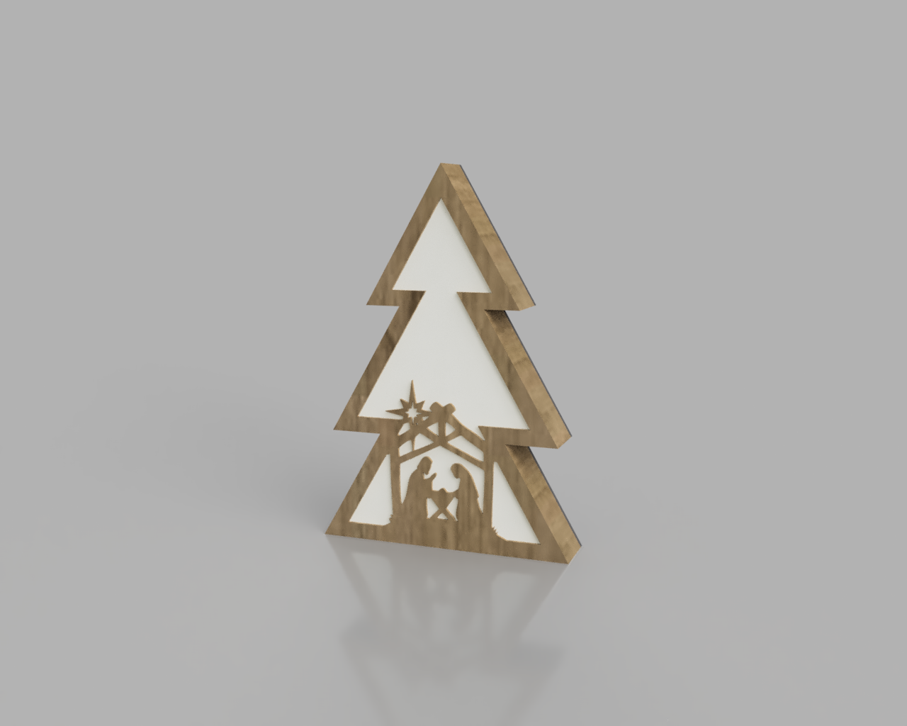 Miniatura 3 do modelo 3D Christmas tree Lamp