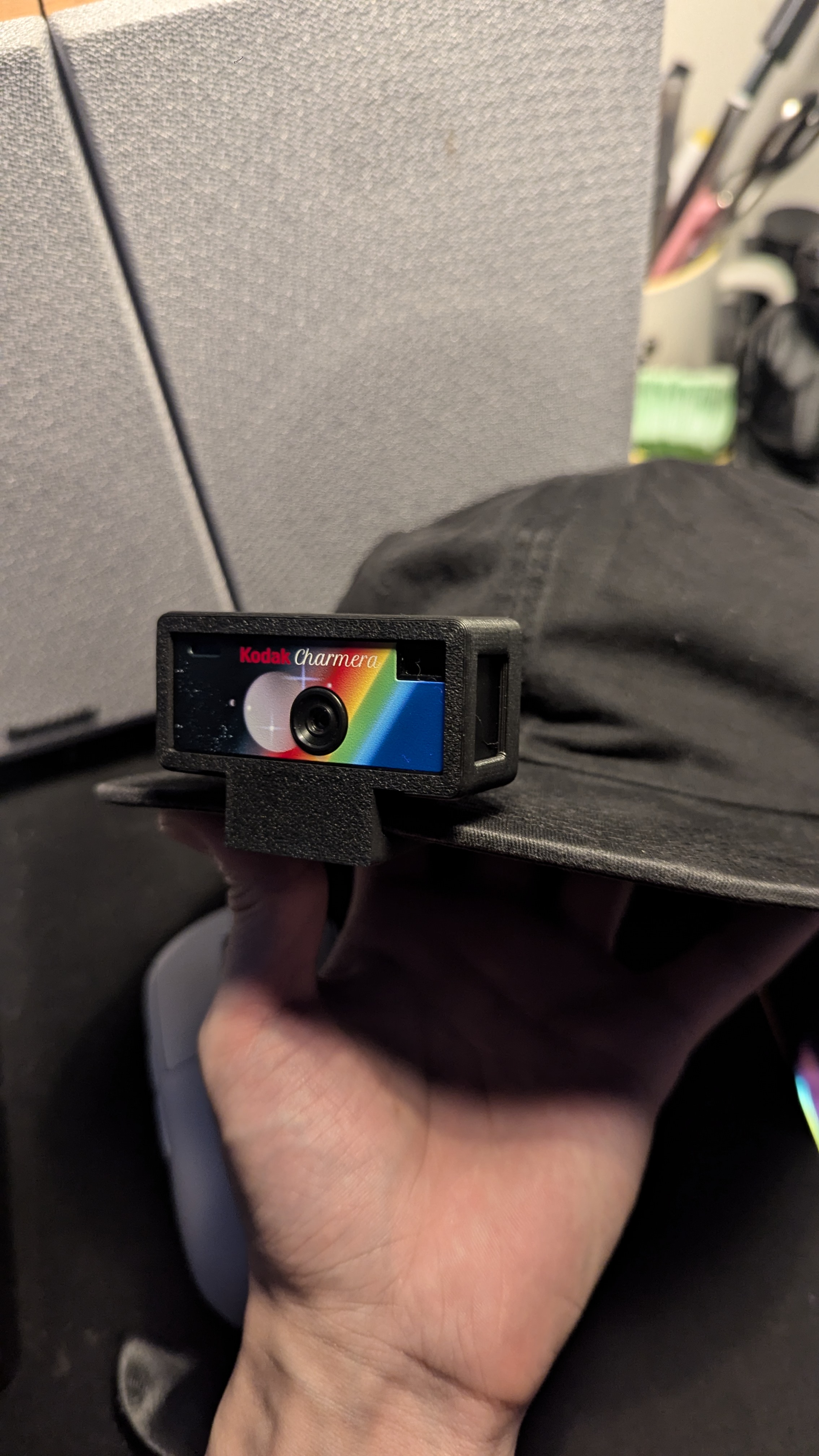 Kodak Charmera Hat Clip Mount 3D model