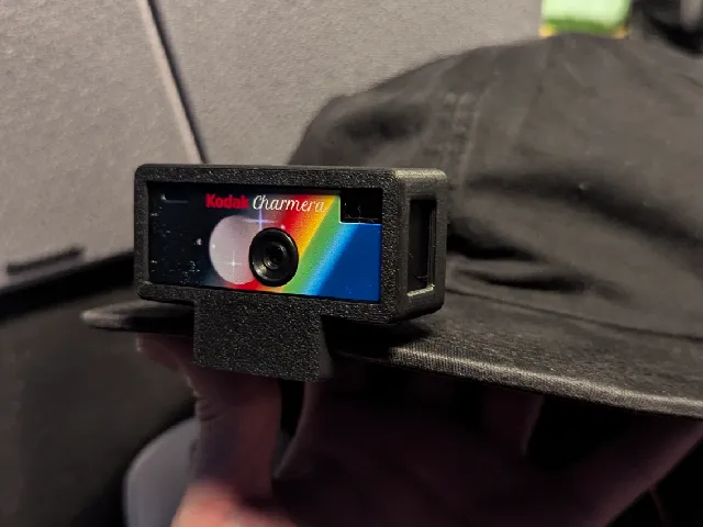 Kodak Charmera Hat Clip Mount