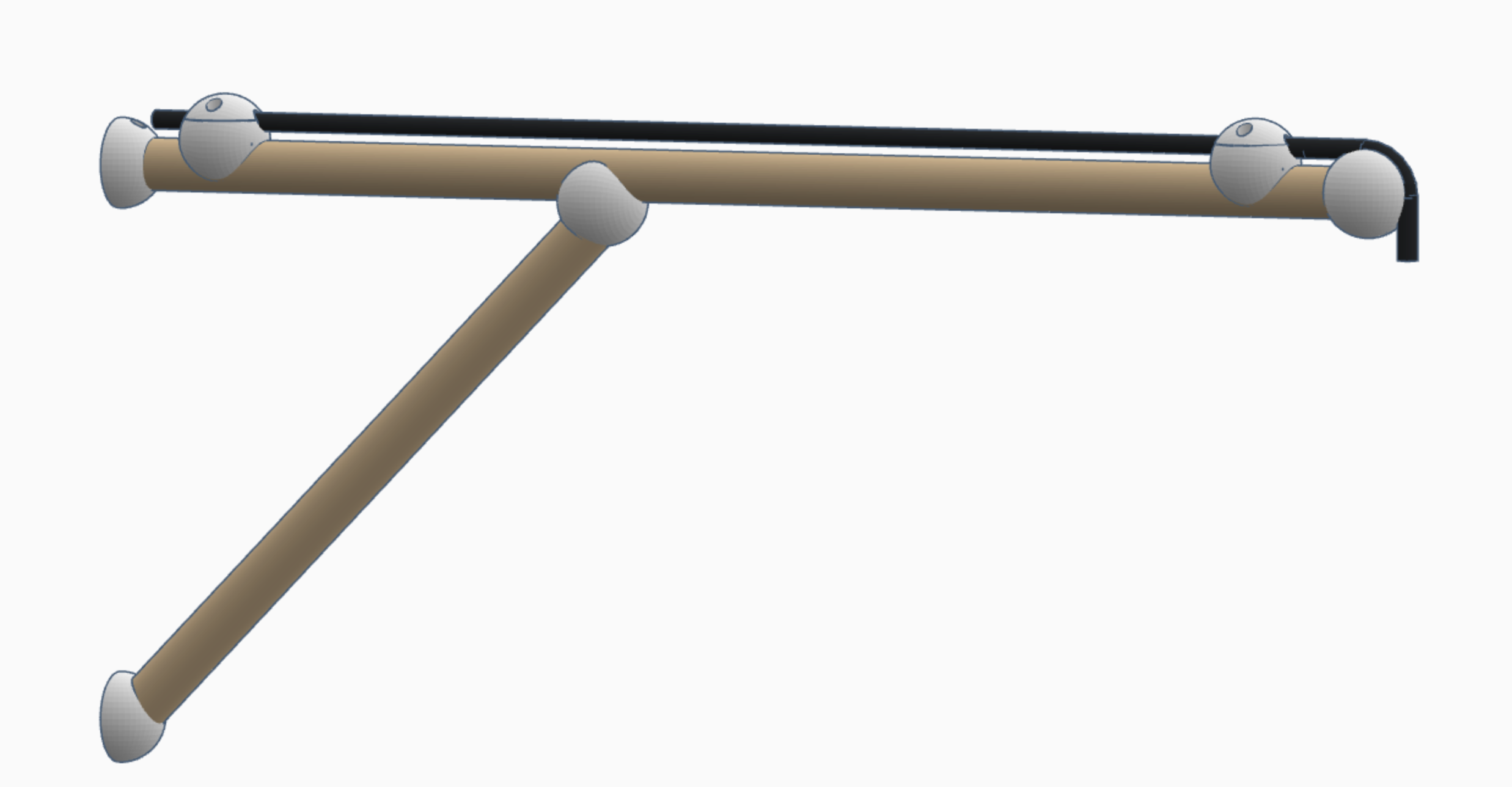 Miniatura 2 do modelo 3D Modular Lamp Wall Mount
