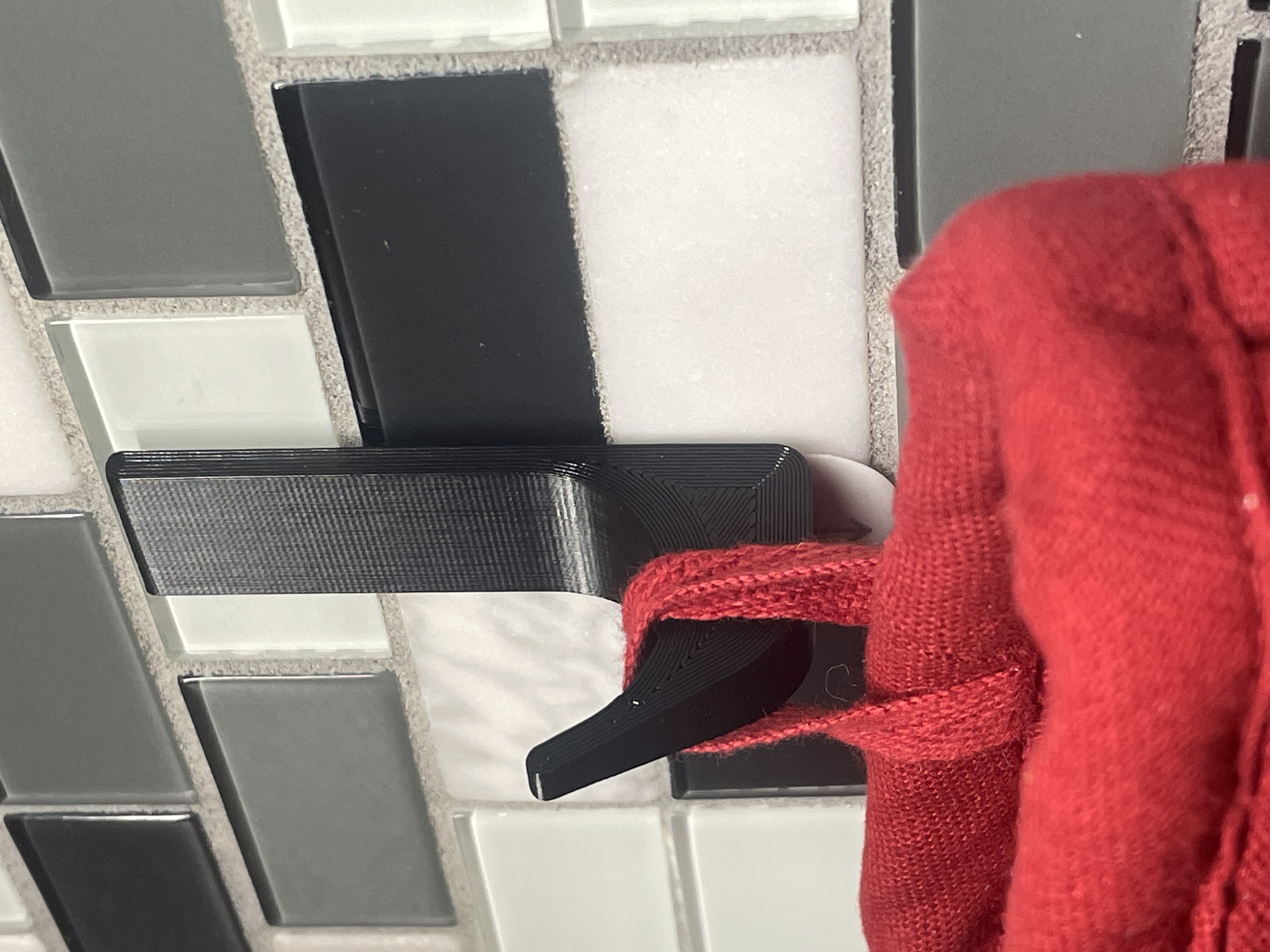 Command Strip and Screw in Wall Hooks