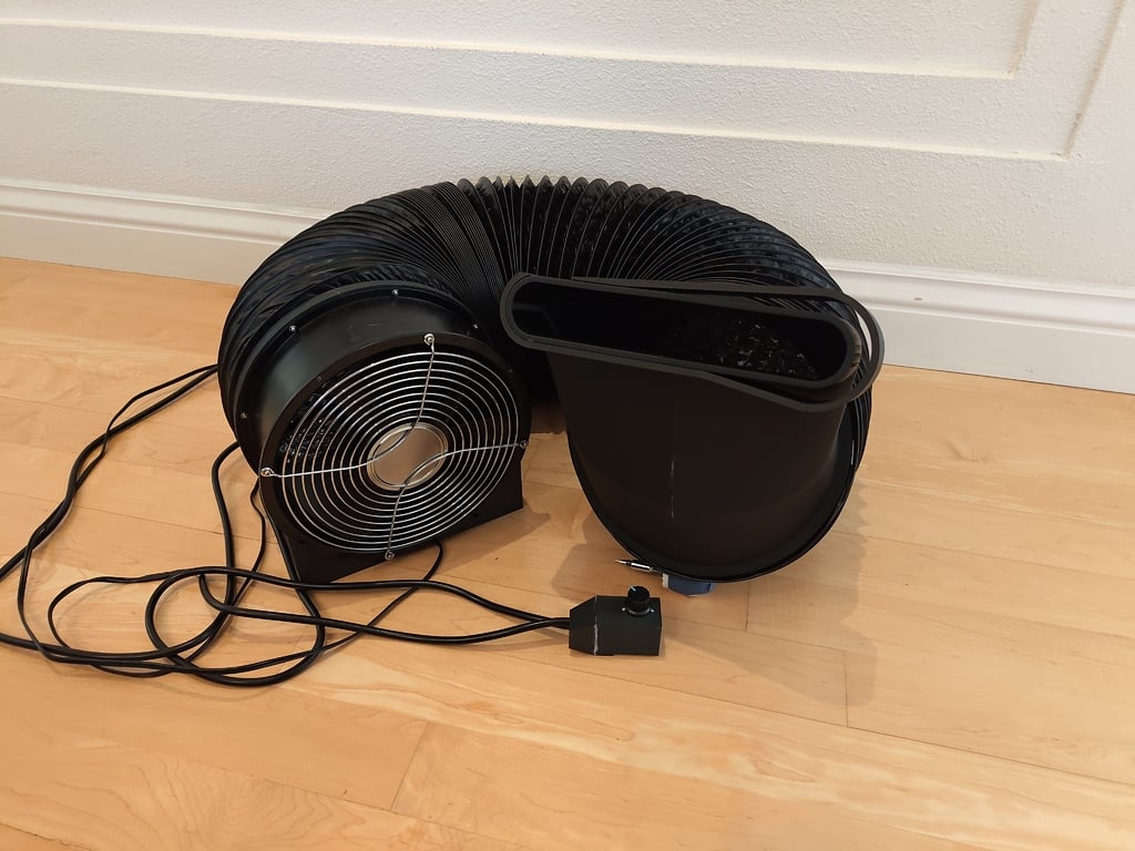 Sleep Fan Device (DIY BedJet lite) by Derrin Wang Download free STL