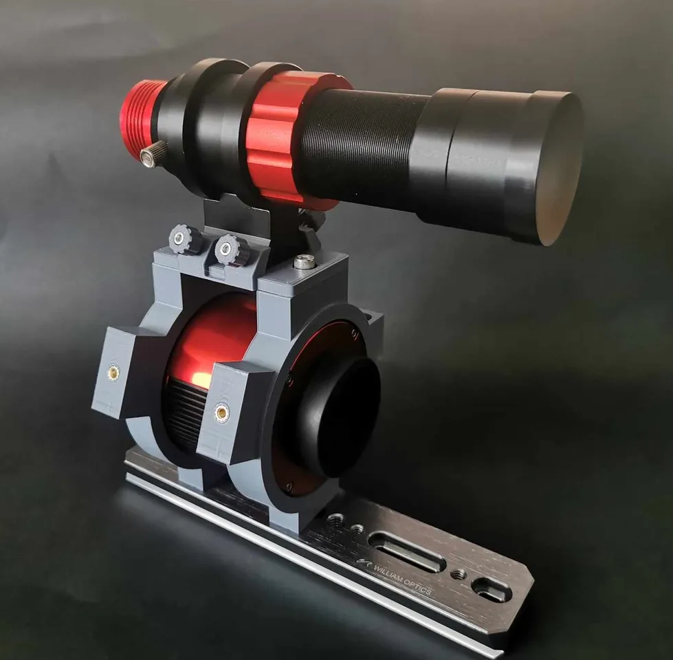 【コレクション整理4枚セット】NGC イスラエル ZWO Cooled Camera Holder 78mm by kssz2 | Download free STL