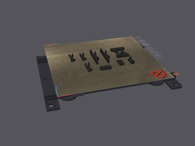 Mercury One / Ender 5 Plus bed model and texture for orcaslicer