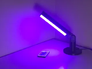 Posable LED Desktop Lamp (Fully Printable)