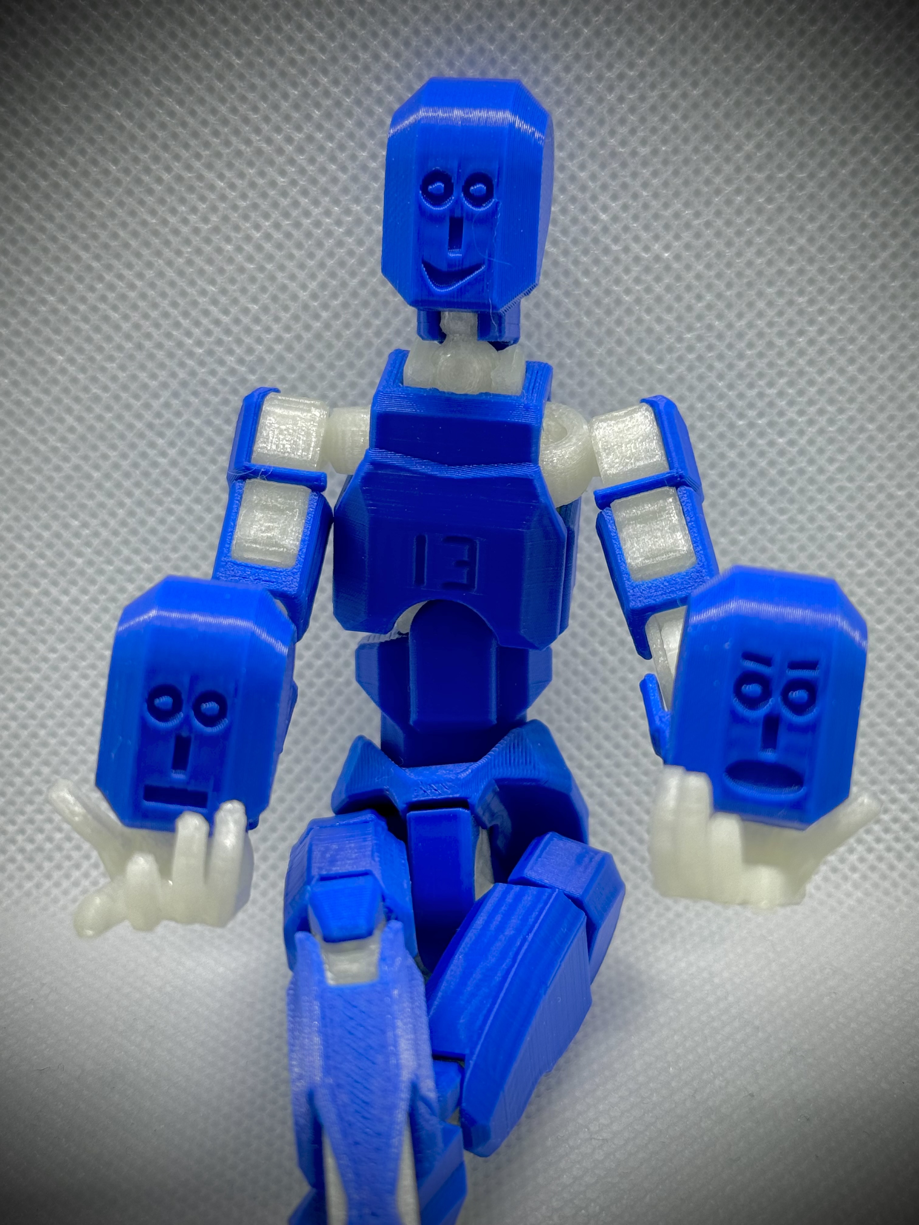 Alternative Dummy 13 Emoji Heads x3 (happy, surprised, cyber-head)