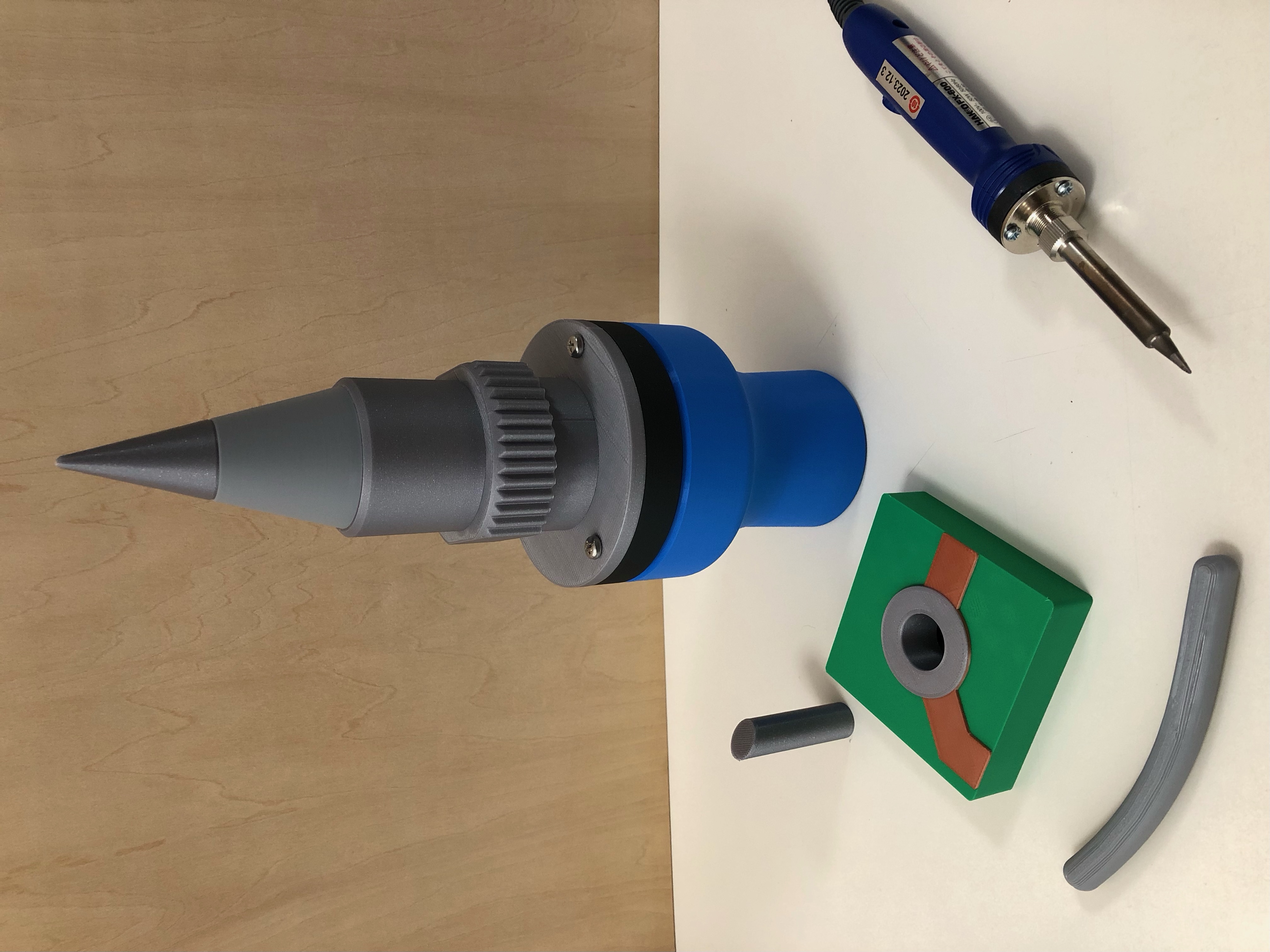Giant Soldering Iron Teaching Aid