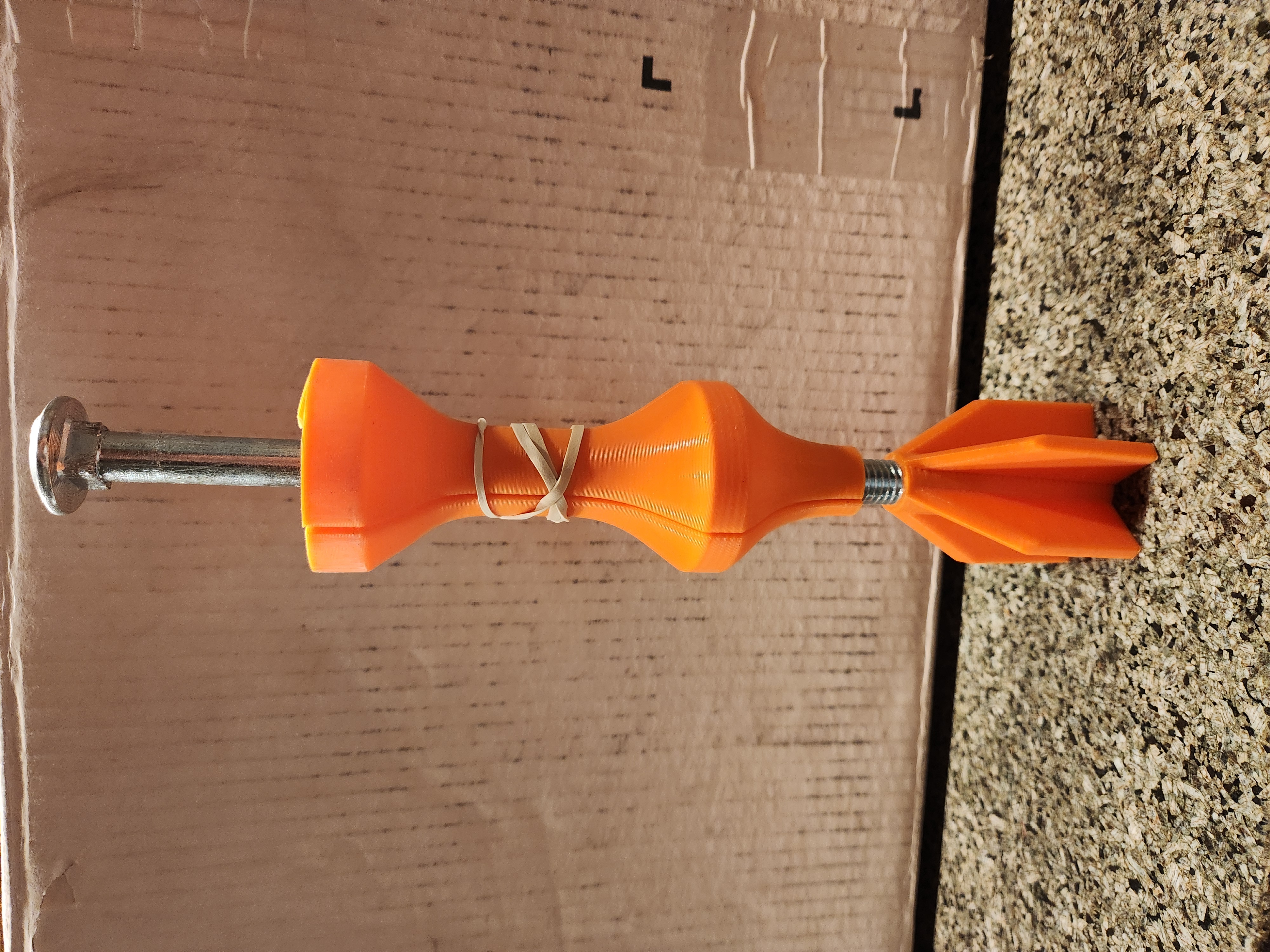 Sabot kit for 1/2 carriage bolt
