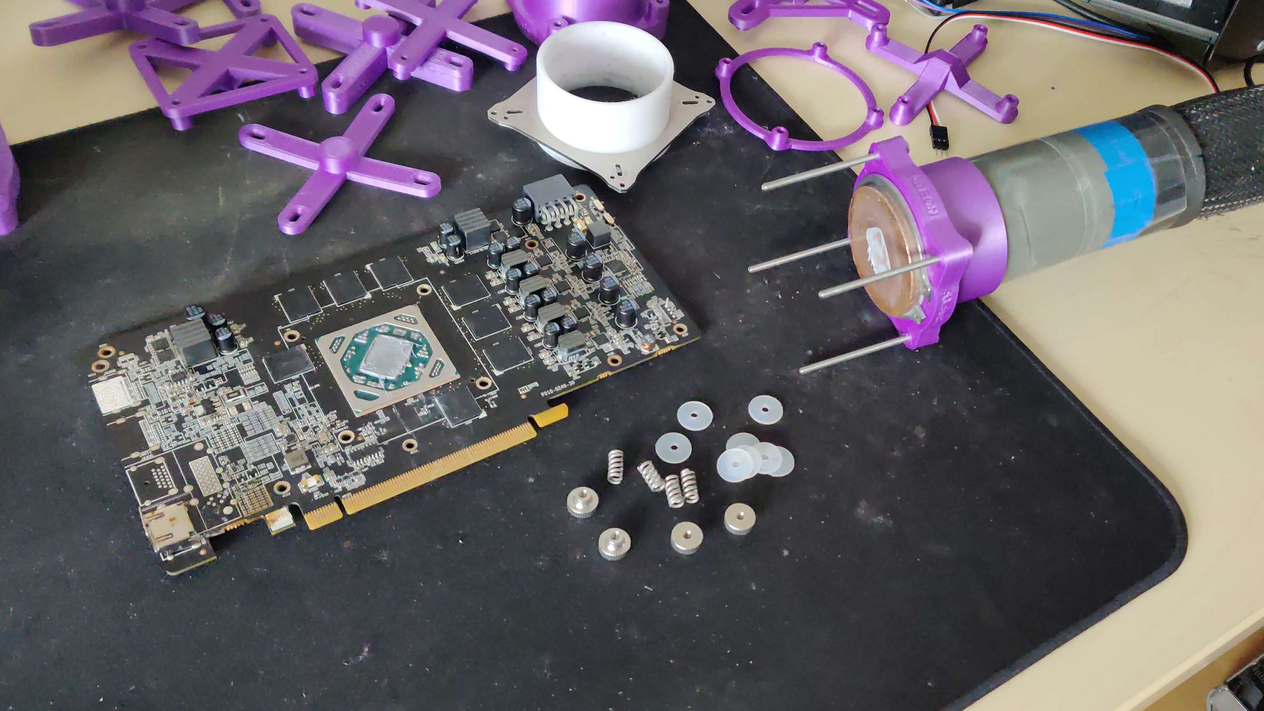Phase Change GPU Mounting Adapters