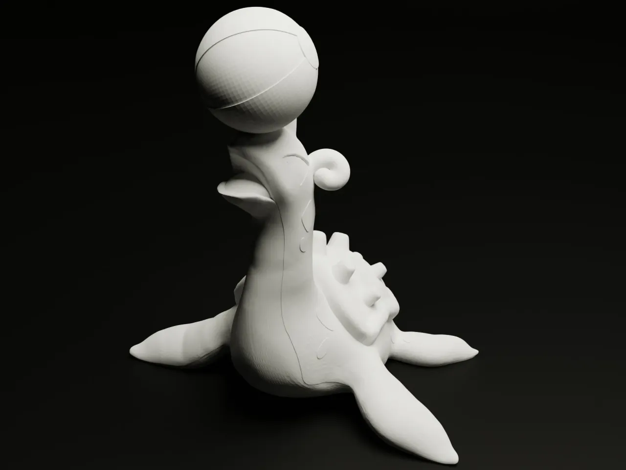 Lugia Pokemon 3D model 3D printable