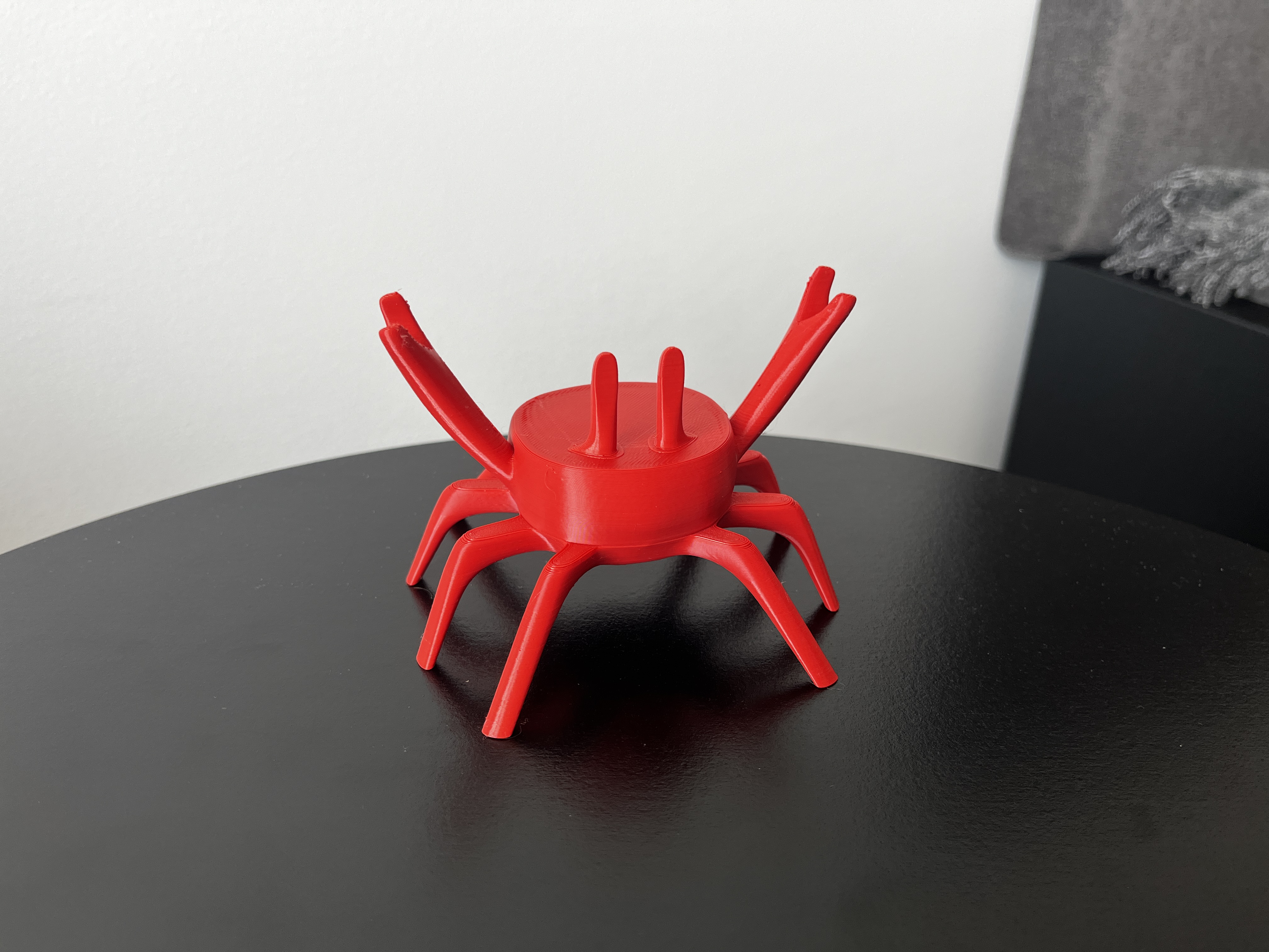 Miniatura 2 do modelo 3D Crab spoon rest