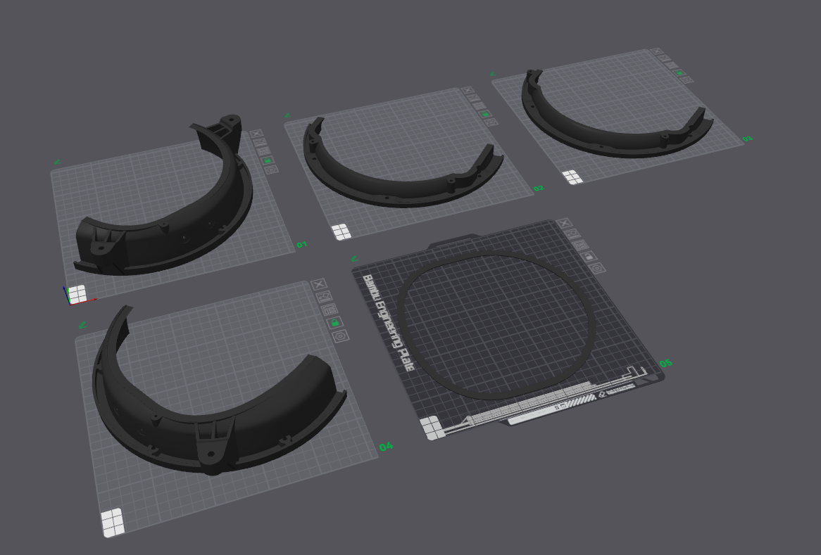Cut For Bambu - 10" Subwoofer Adapter Holder V2 for Audi A3 S3 8V 8V5 replaces 8V0035412