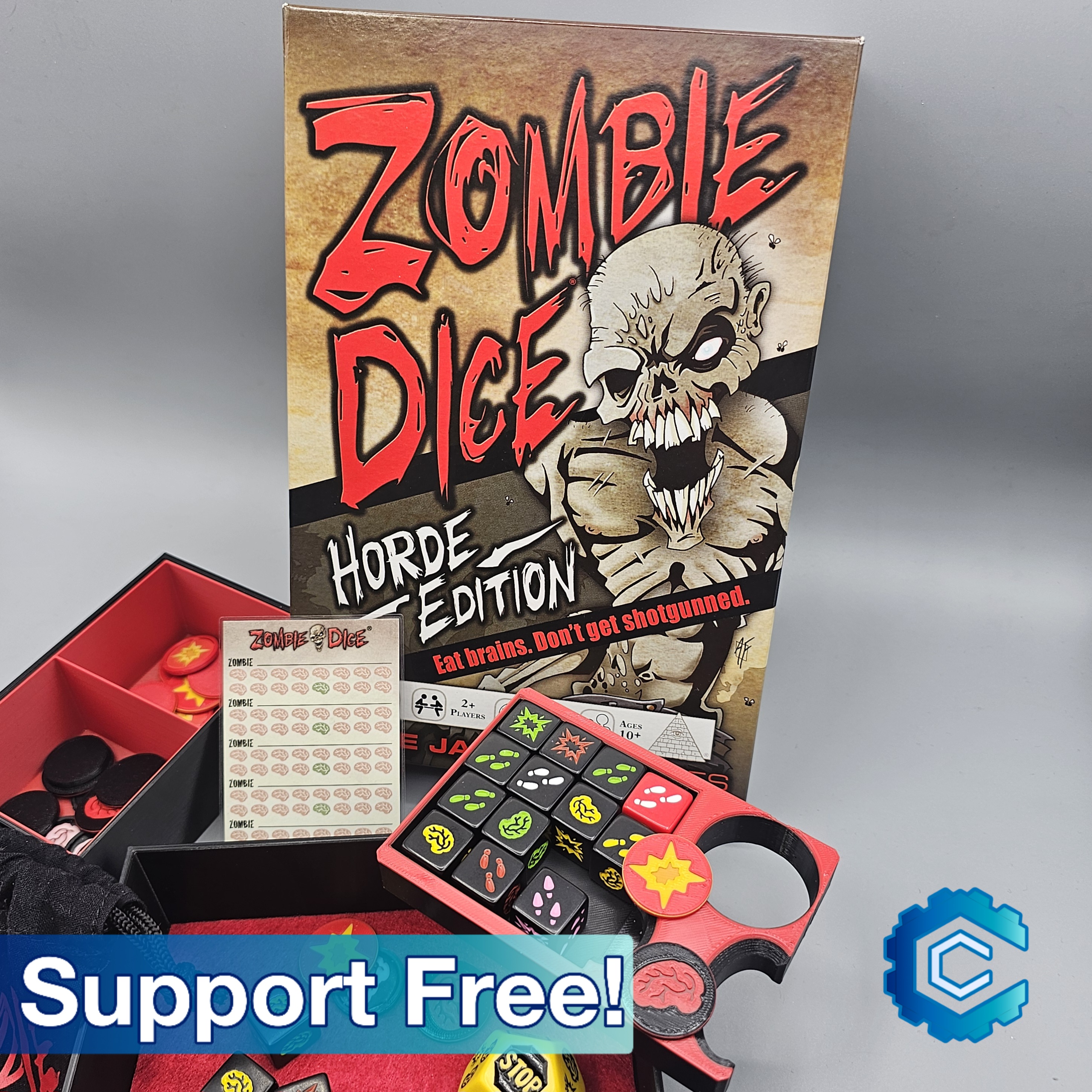 Zombie Dice - Horde Edition Dice Game (Upgrade)