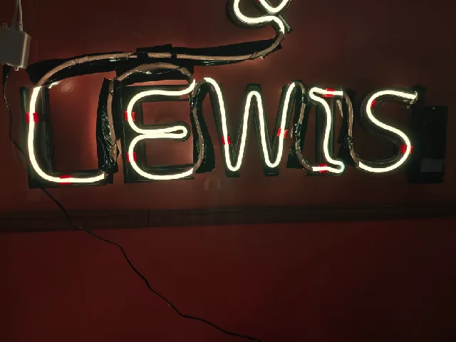 LED Neon Light Strip Letters/Numbers