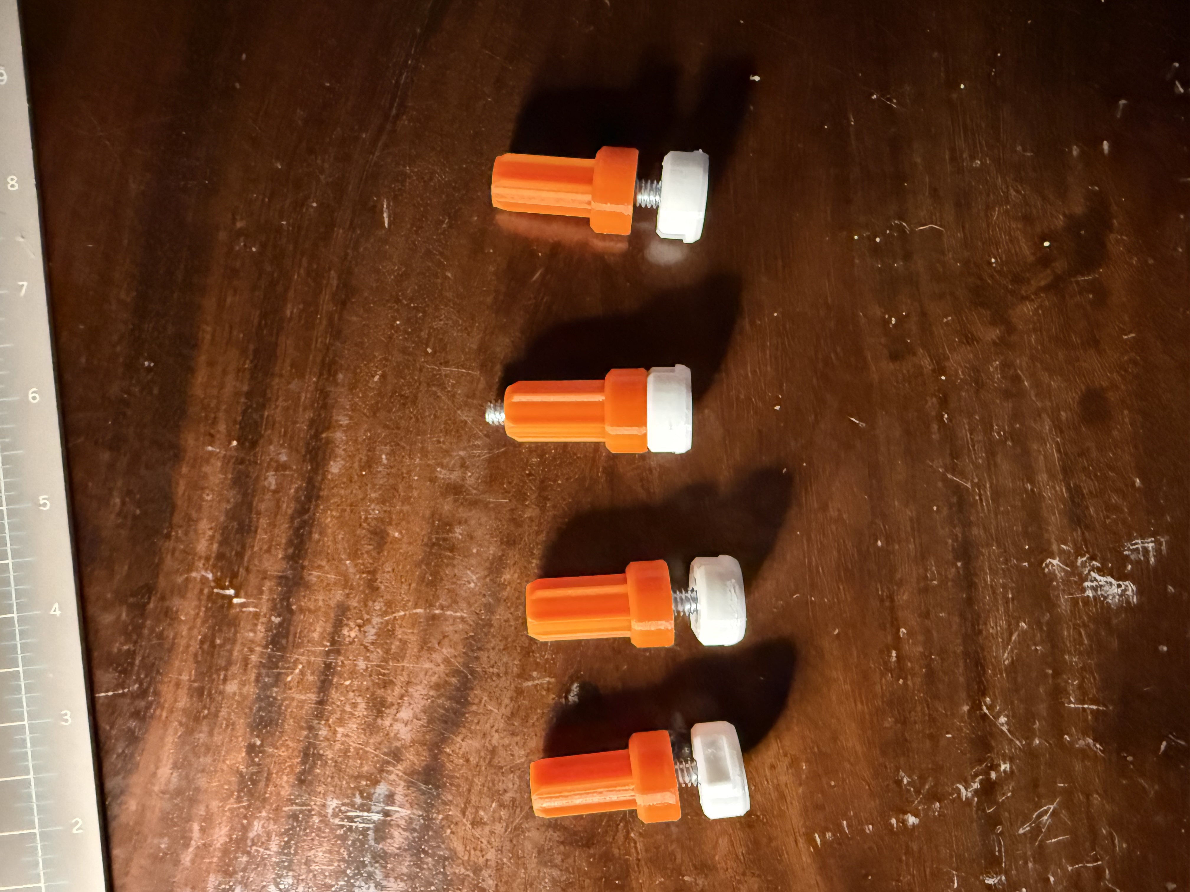 Furniture Leveling Foot - 1/4” hex bolt
