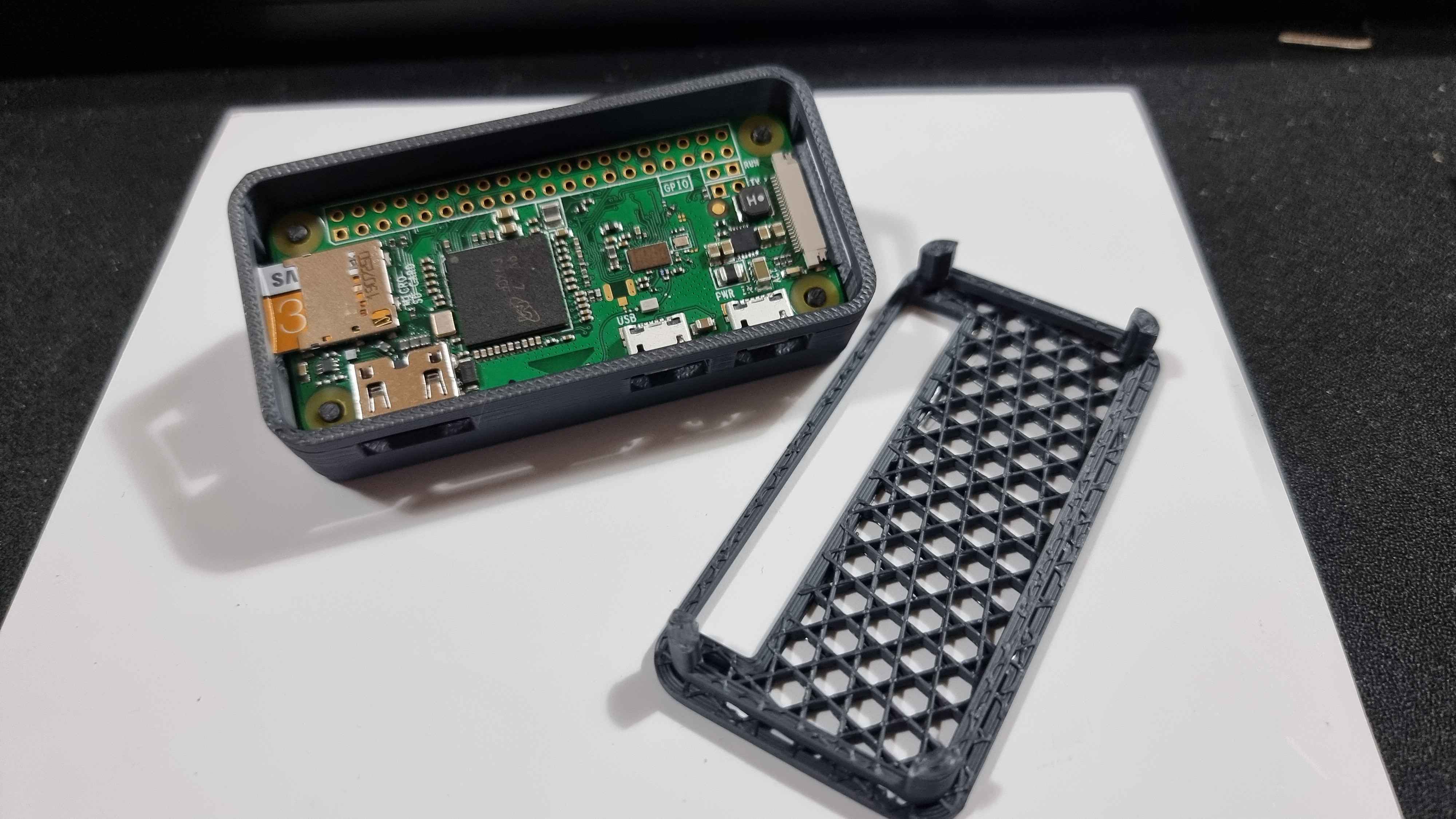 PrintABlok: Raspberry Pi Zero Case 3D model thumbnail