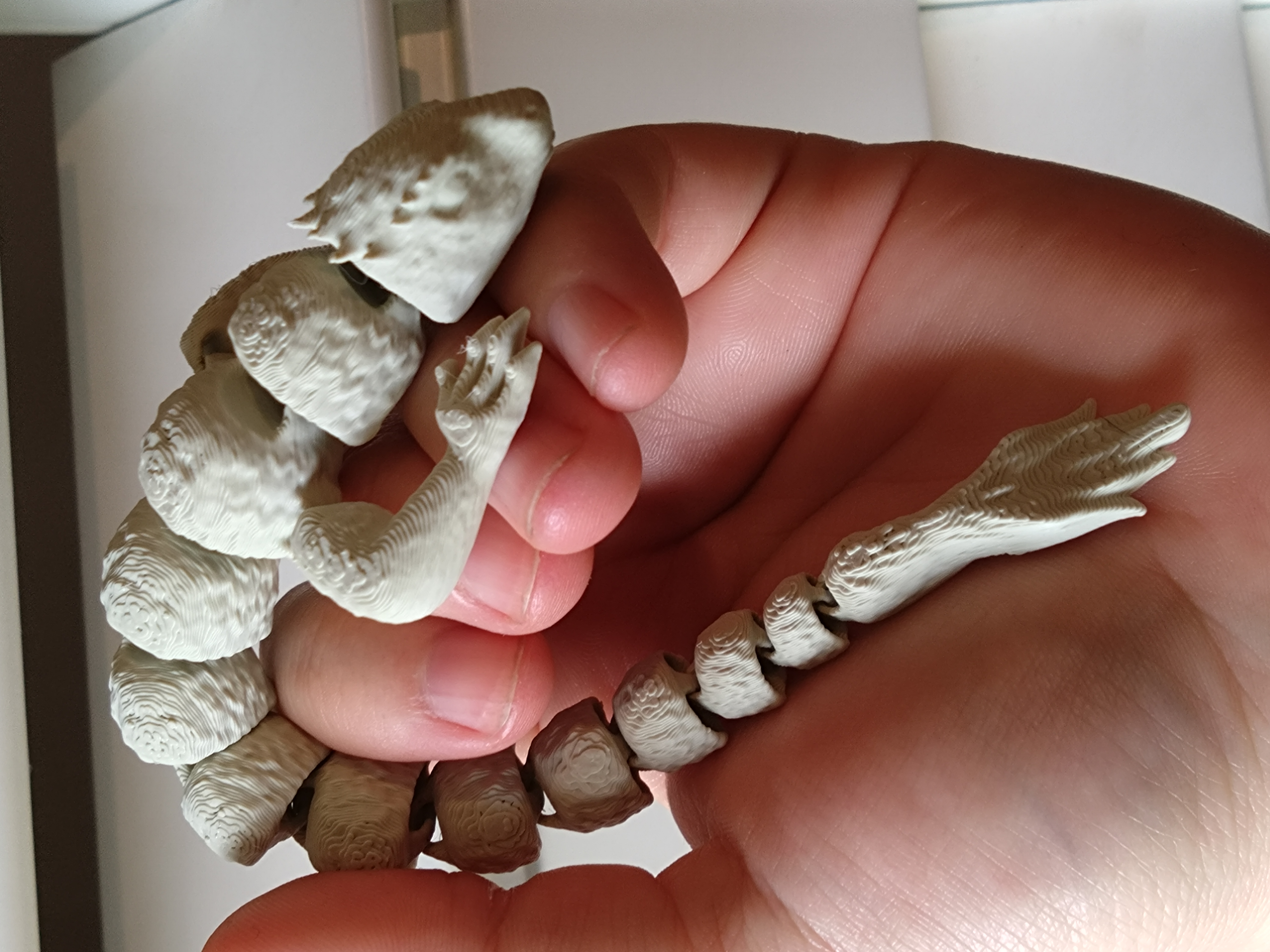 Articulated Elemental Rock Dragon