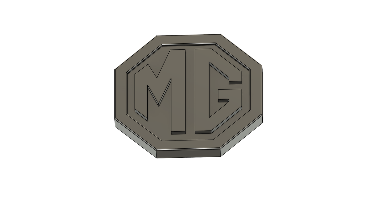 MG Logo by Lysandrek | Download free STL model | Printables.com