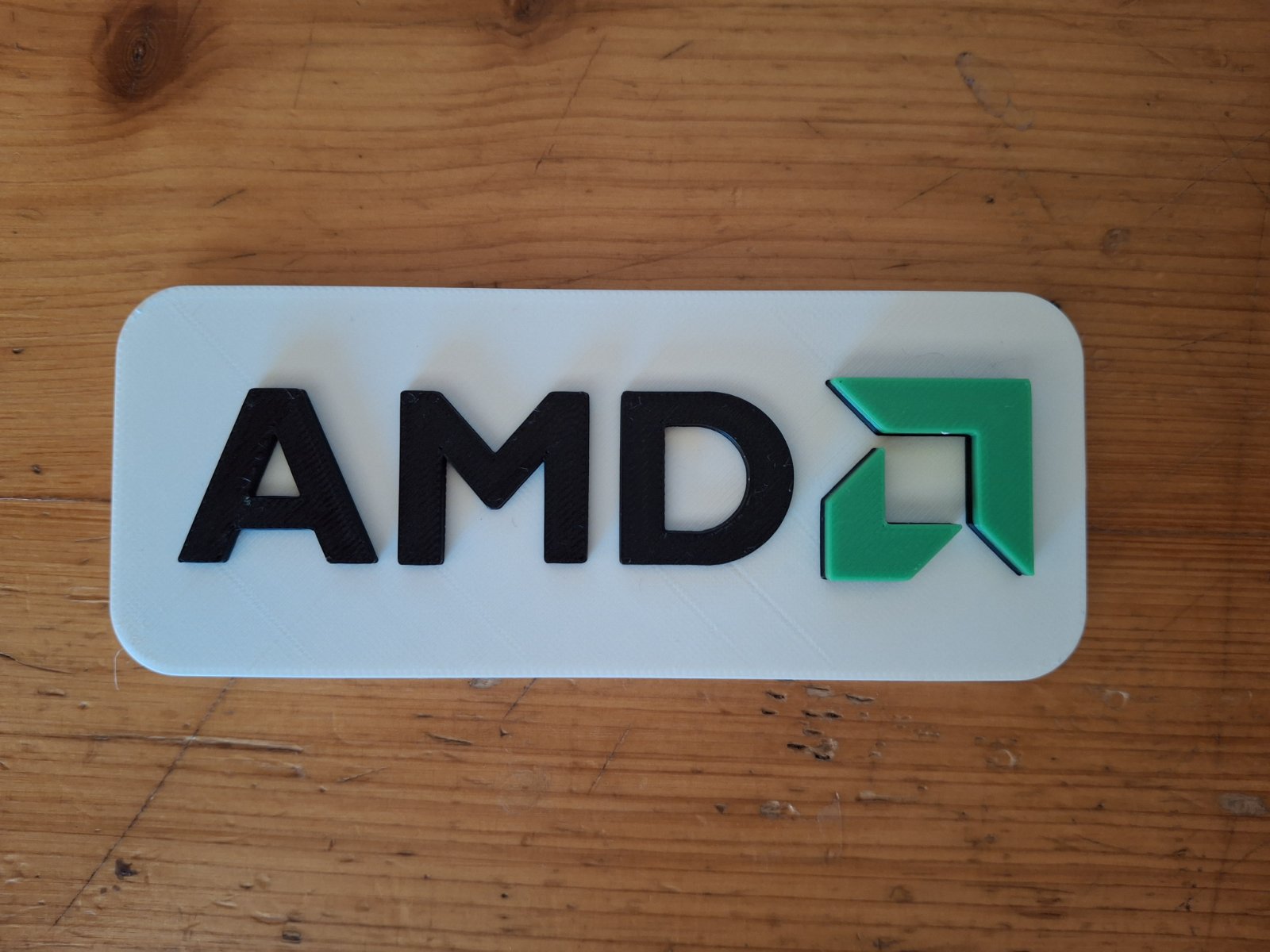 AMD logo ingle extruder por LukasZu3D | Descargar modelo STL gratuito ...