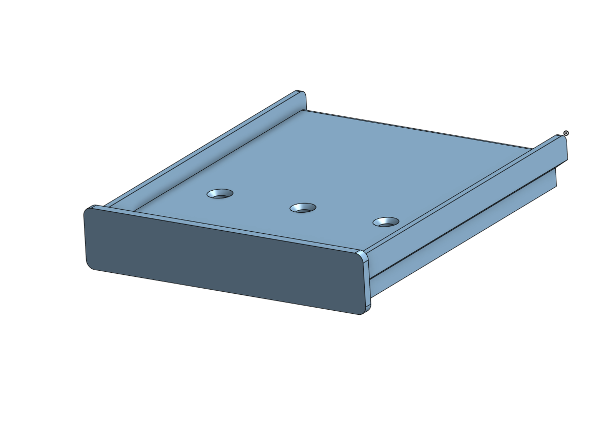Subaru Sambar Ash tray CB mount for Cobra 19 Mini