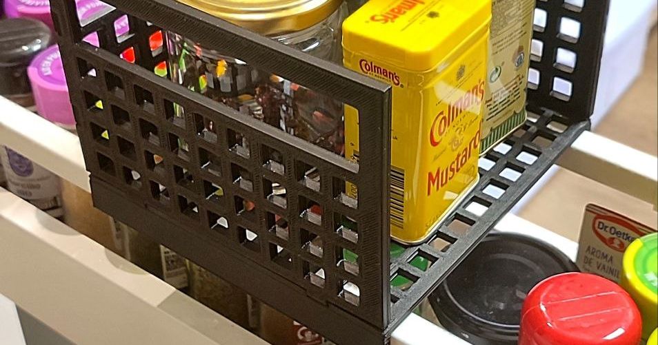 Spice rack module- Ikea Metod by PabloR | Download free STL model ...