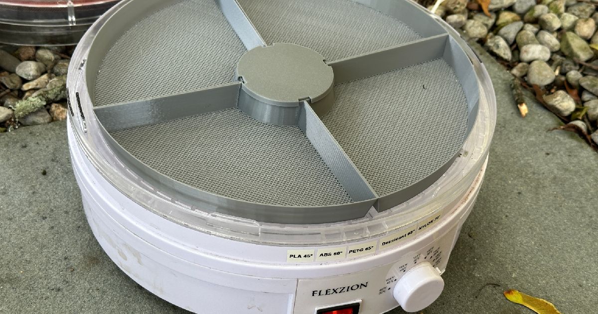 Desiccant Drying Tray For Generic Food Dehydrator By Cmh 