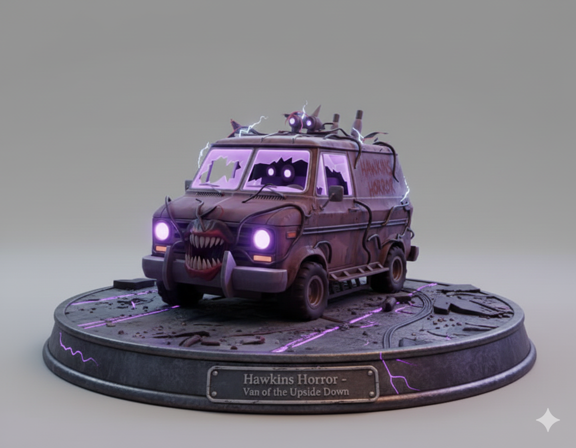 Hawkins horror pizza derby Van