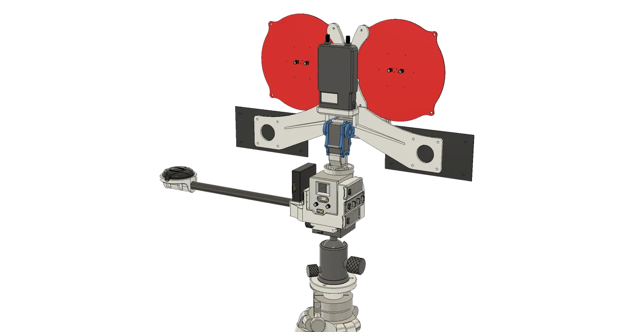 MFD Crossbow Mini AAT Mount for HDZero, Walksnail, SIYI HM30 MFD Crossbow Mini AAT Mount for HDZero, Walksnail, SIYI HM30