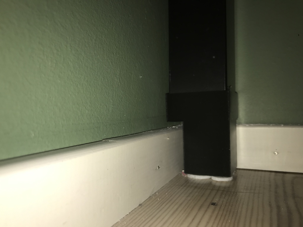 Miniatura 2 do modelo 3D Ikea Lack table riser feet