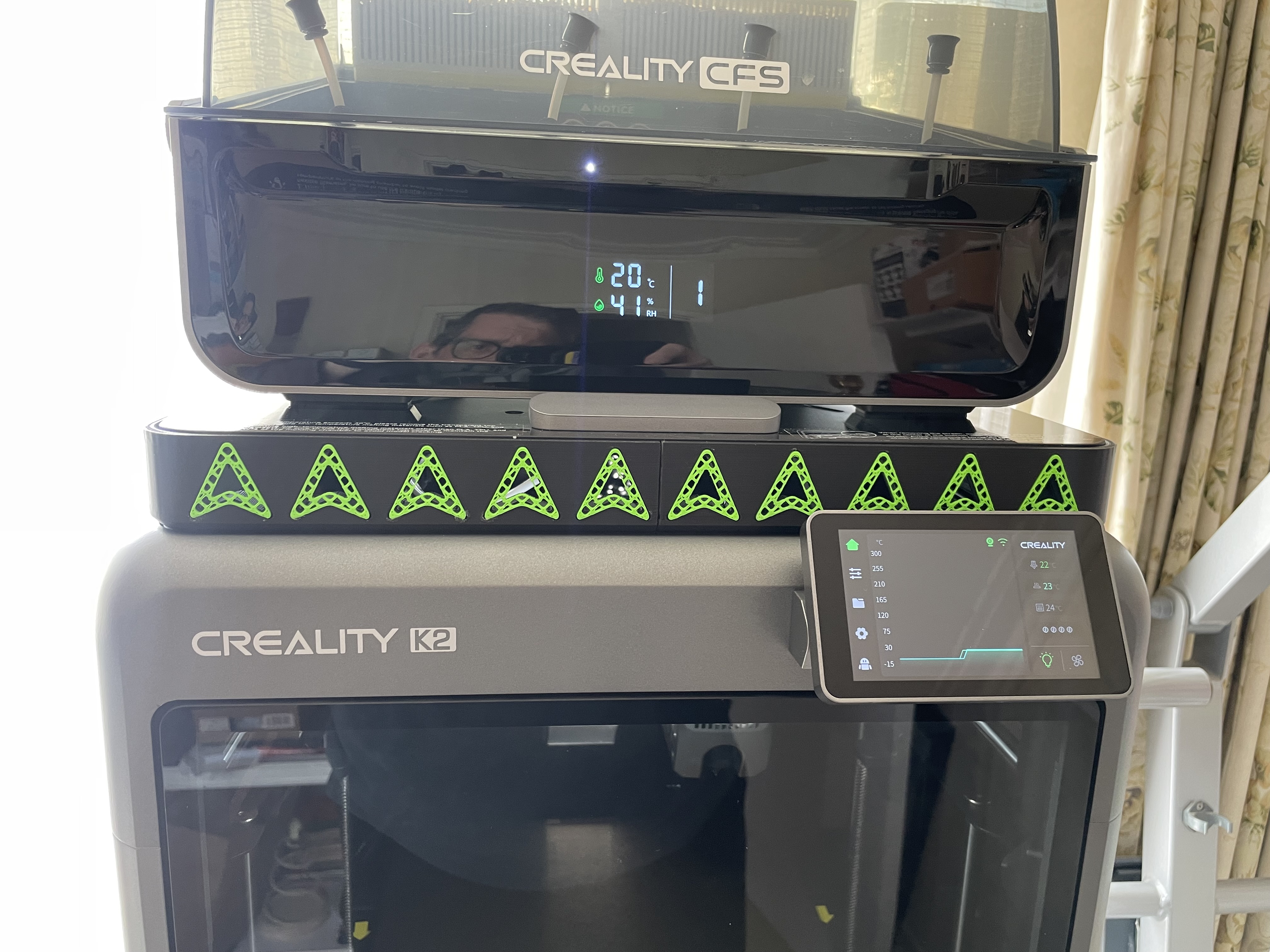 Creality K2 Riser (NOT for PLUS or PRO Models) Vented or Solid - No Supports Needed