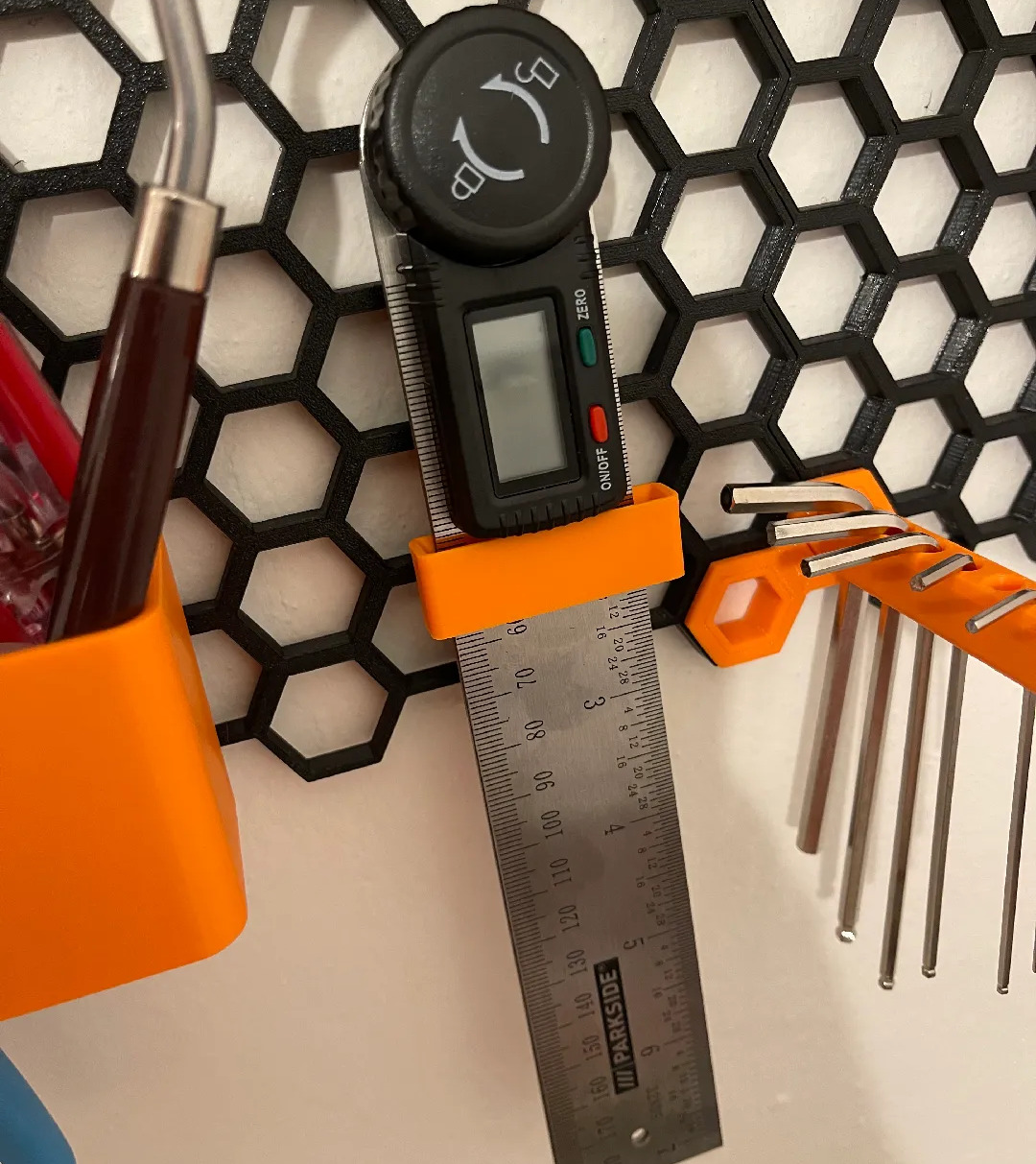 HSW Parkside Angle Finder holder for Honeycomb Storage Wall