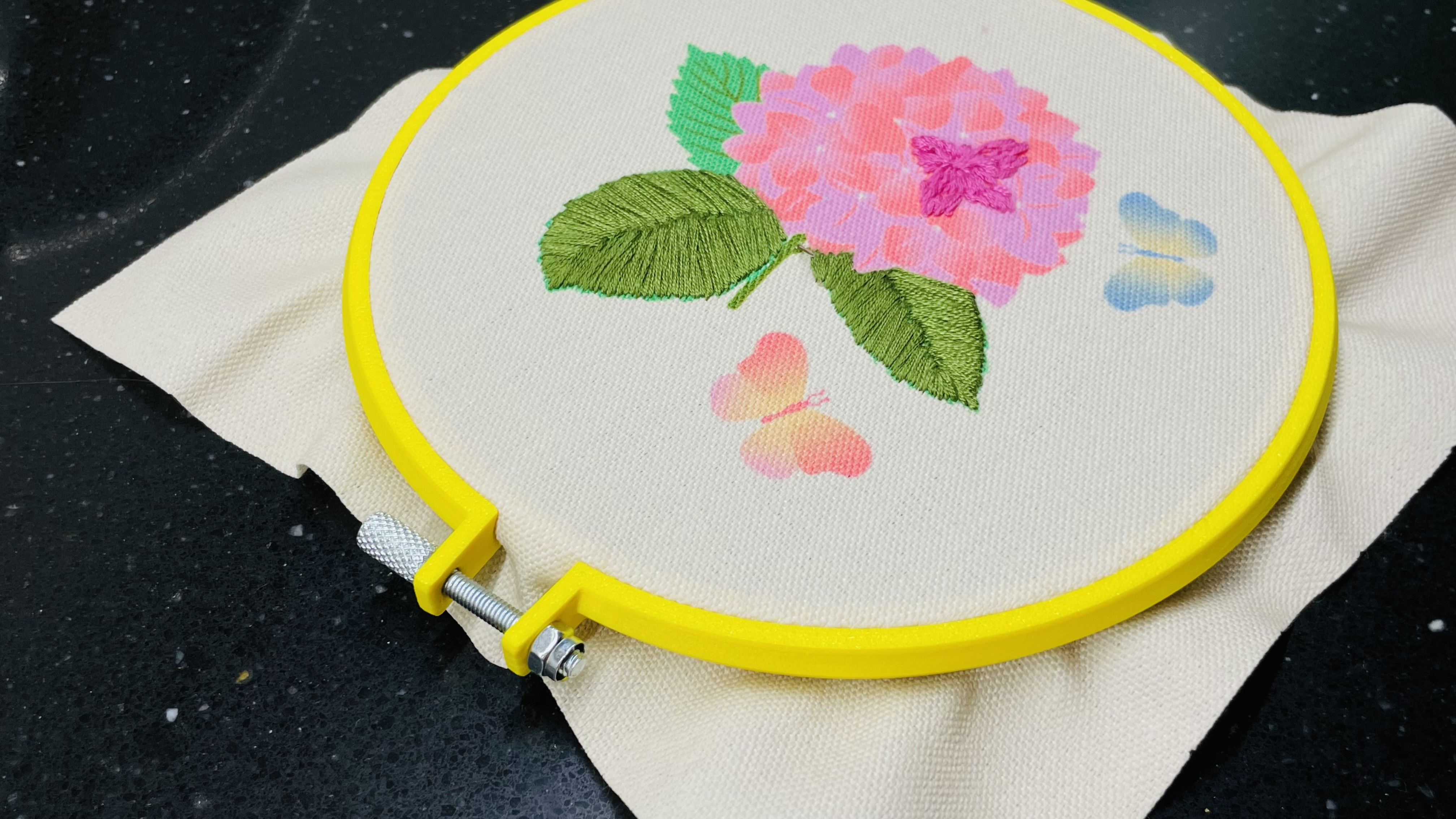 Miniatura 2 do modelo 3D Embroidery ring