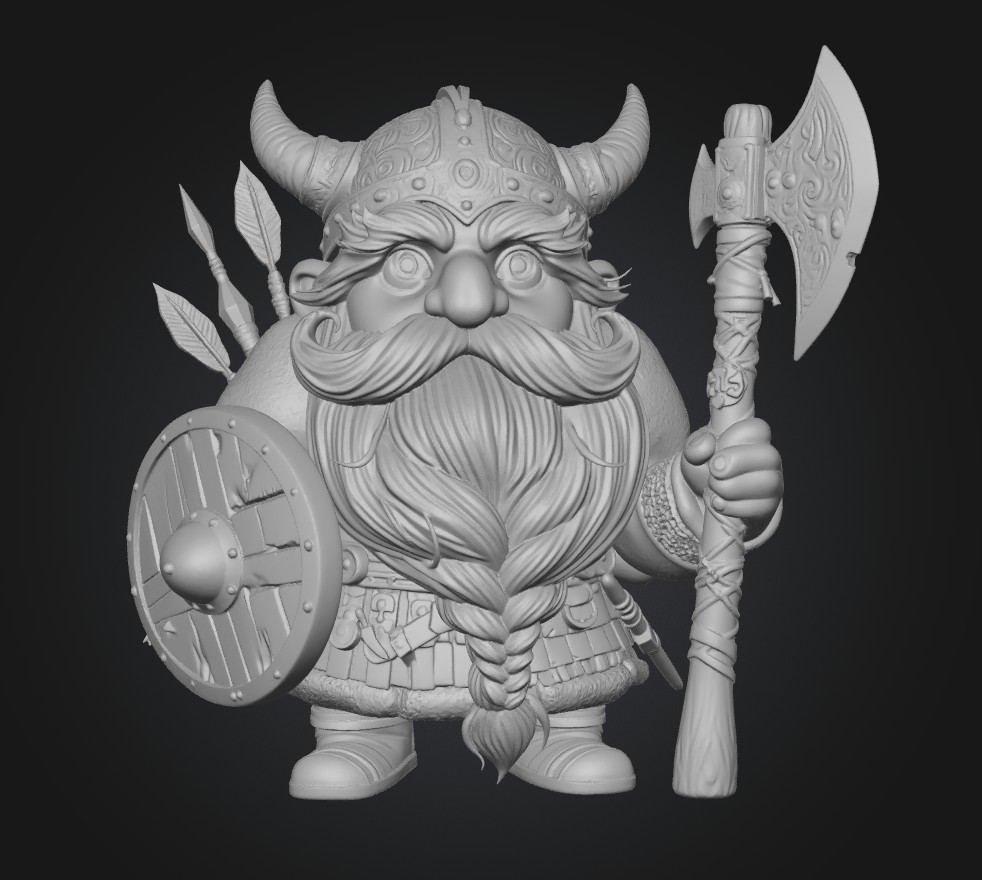 Viking Gnome Warrior