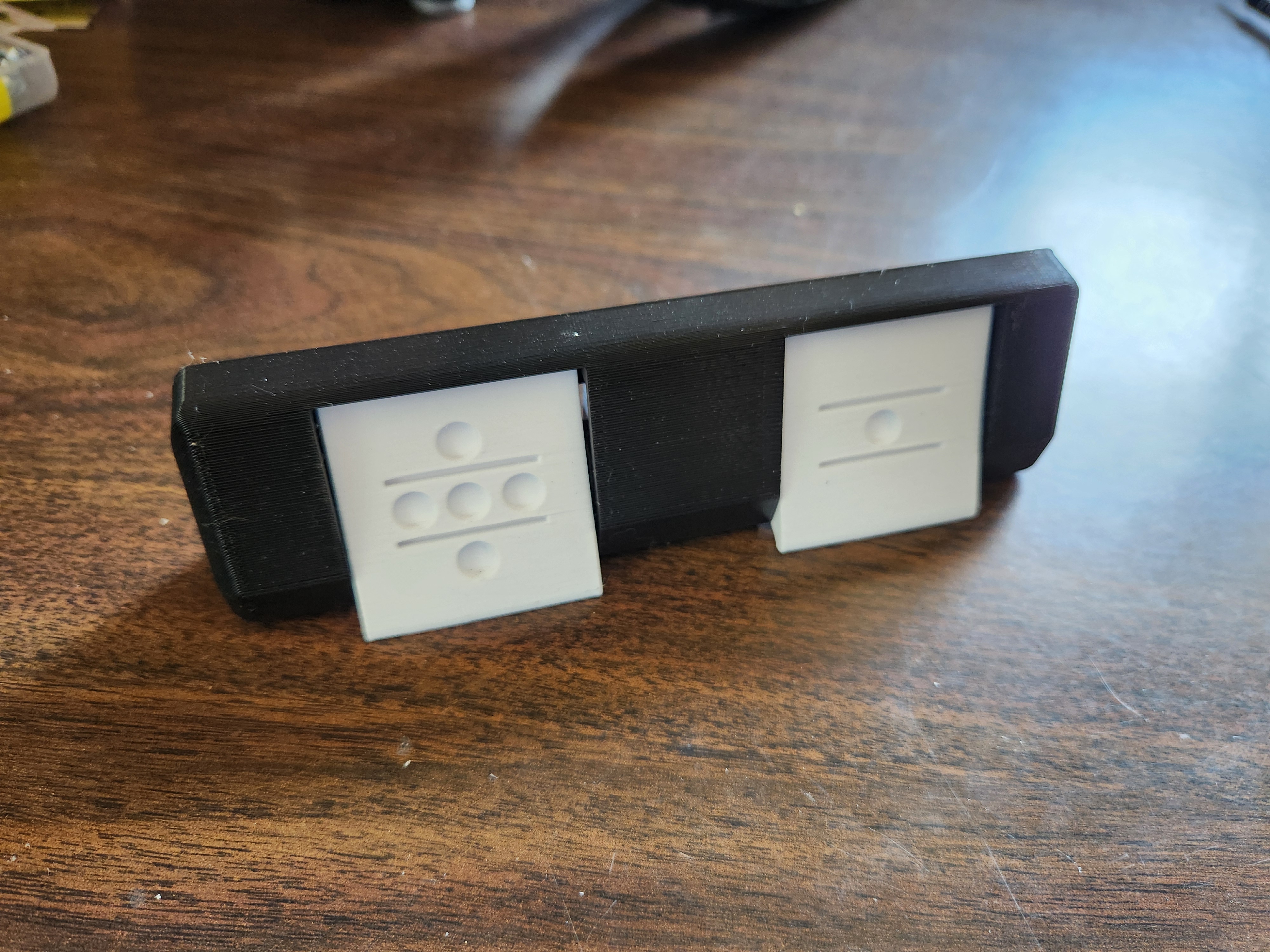 Accordion Register Panel Switch
