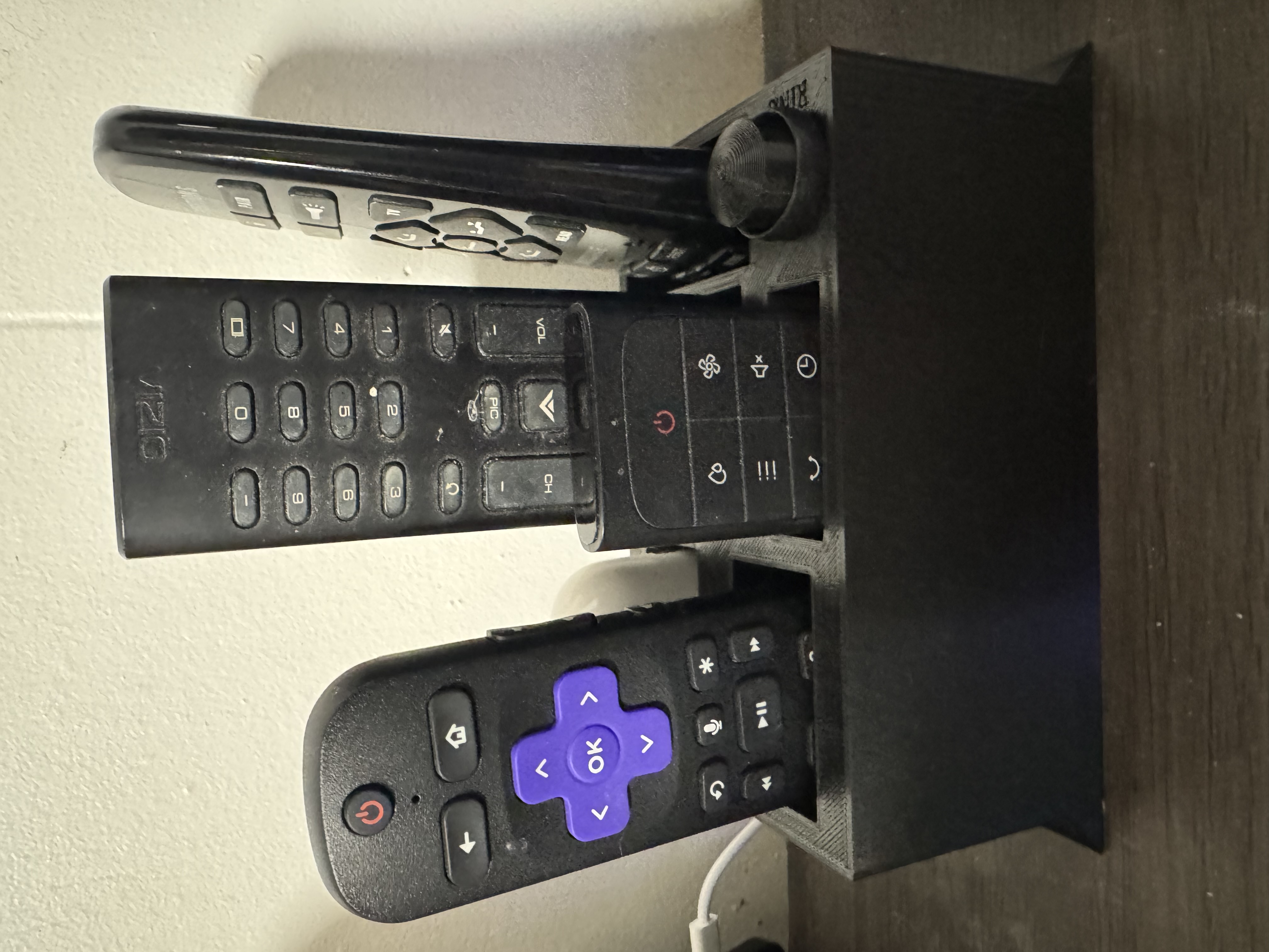 Nightstand Remote Holder