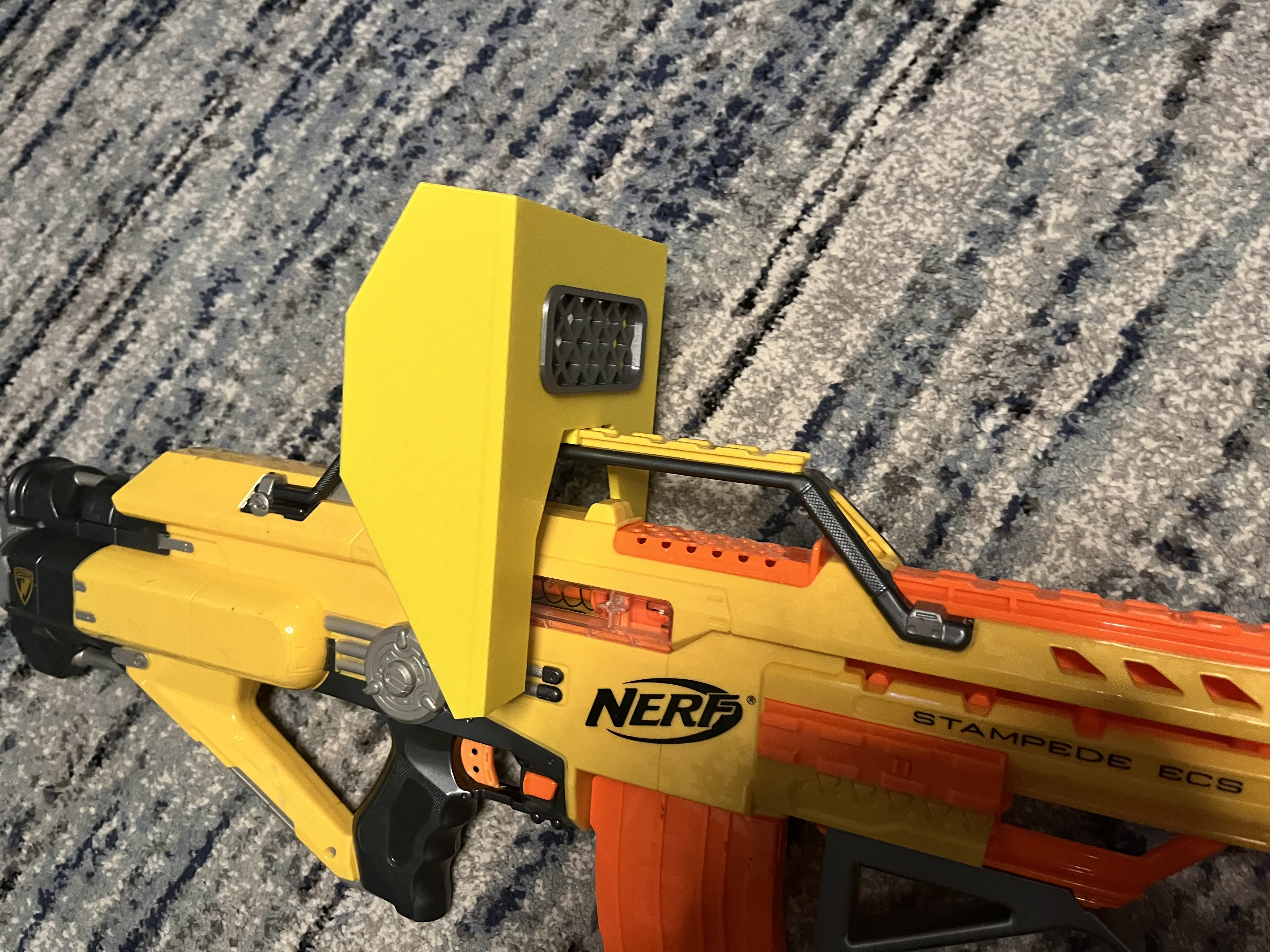 Shield for nerf stampede