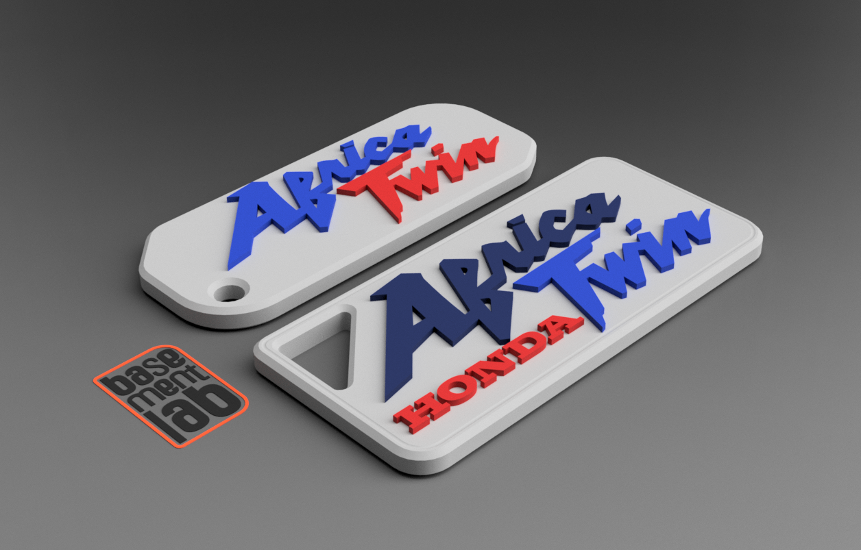Africa Twin Honda - Keychain - Portachiavi - Porte-clés - 钥匙链 - Schlüsselanhänger
