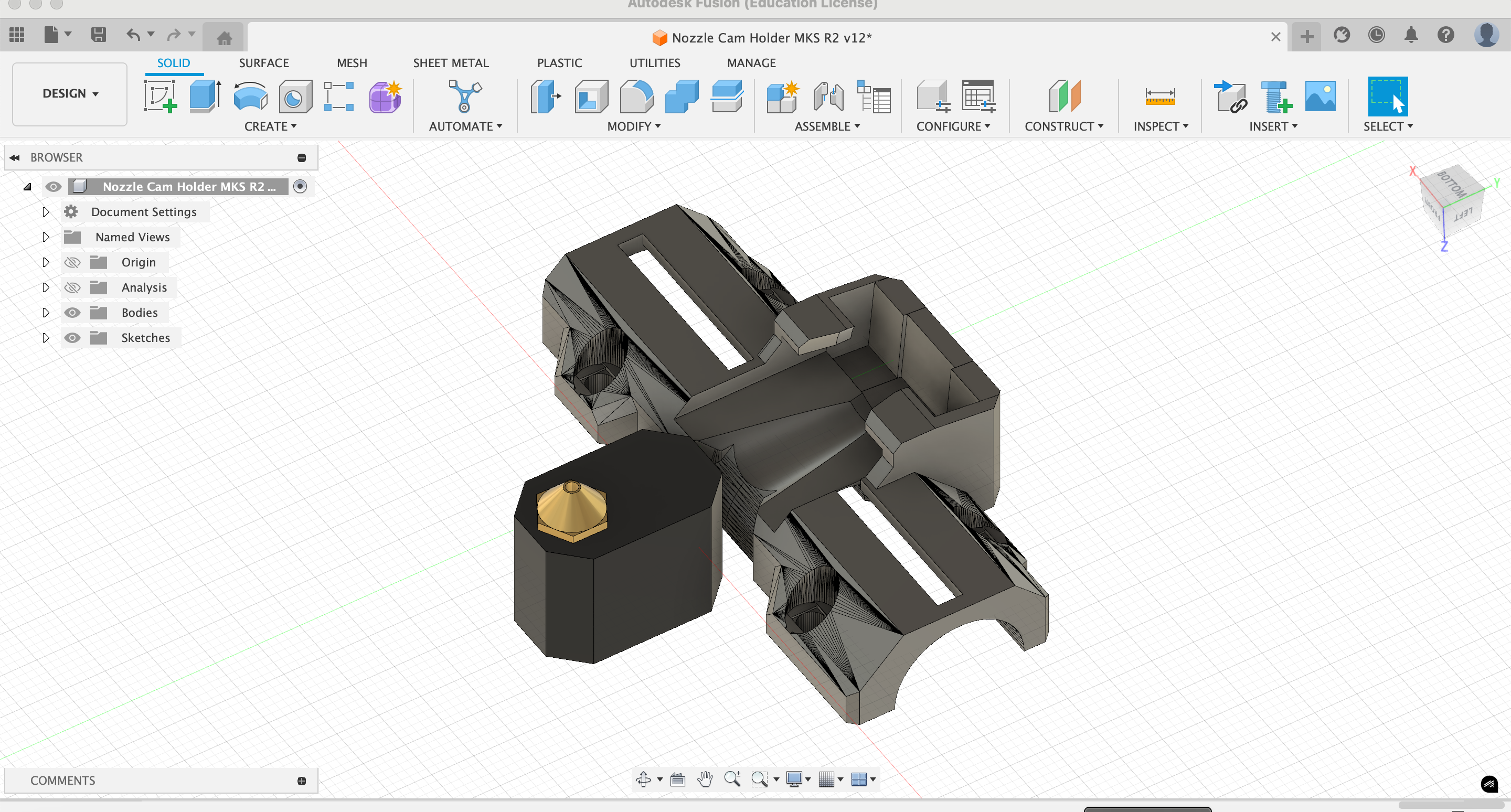 Nozzle Cam for MK4S