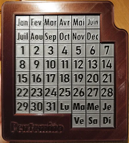 Calendrier Pentomino FR
